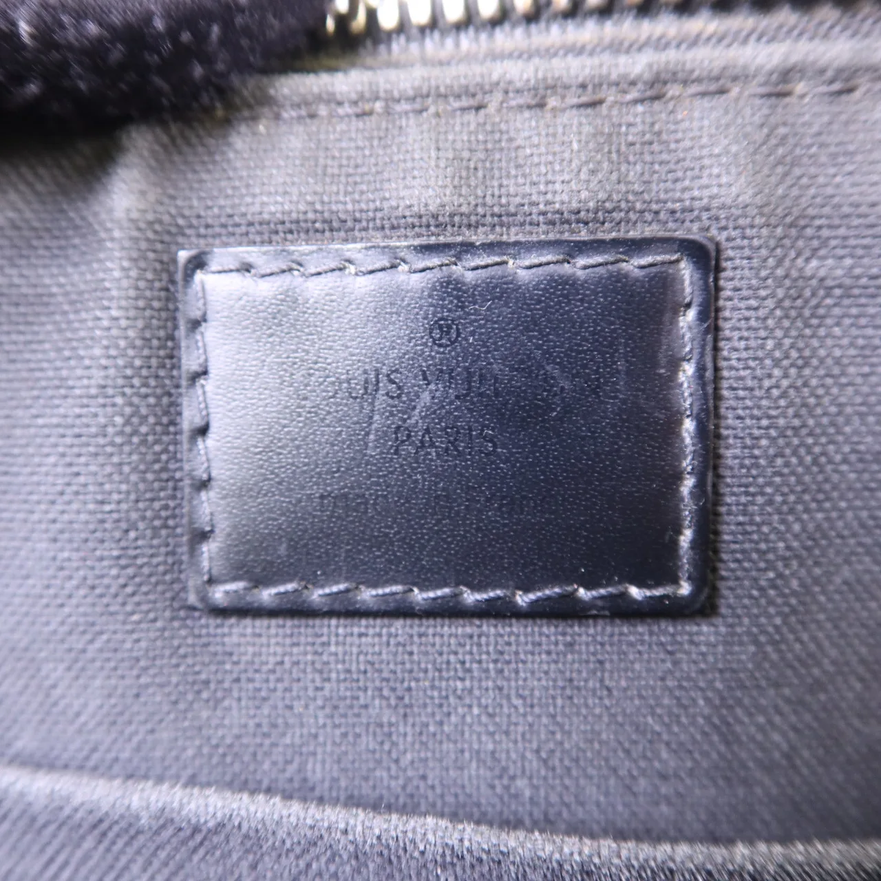 LOUIS VUITTON Mick N41211 肩背包 塗層帆布 黑色 塗層帆布 中古品B - 縮圖 7
