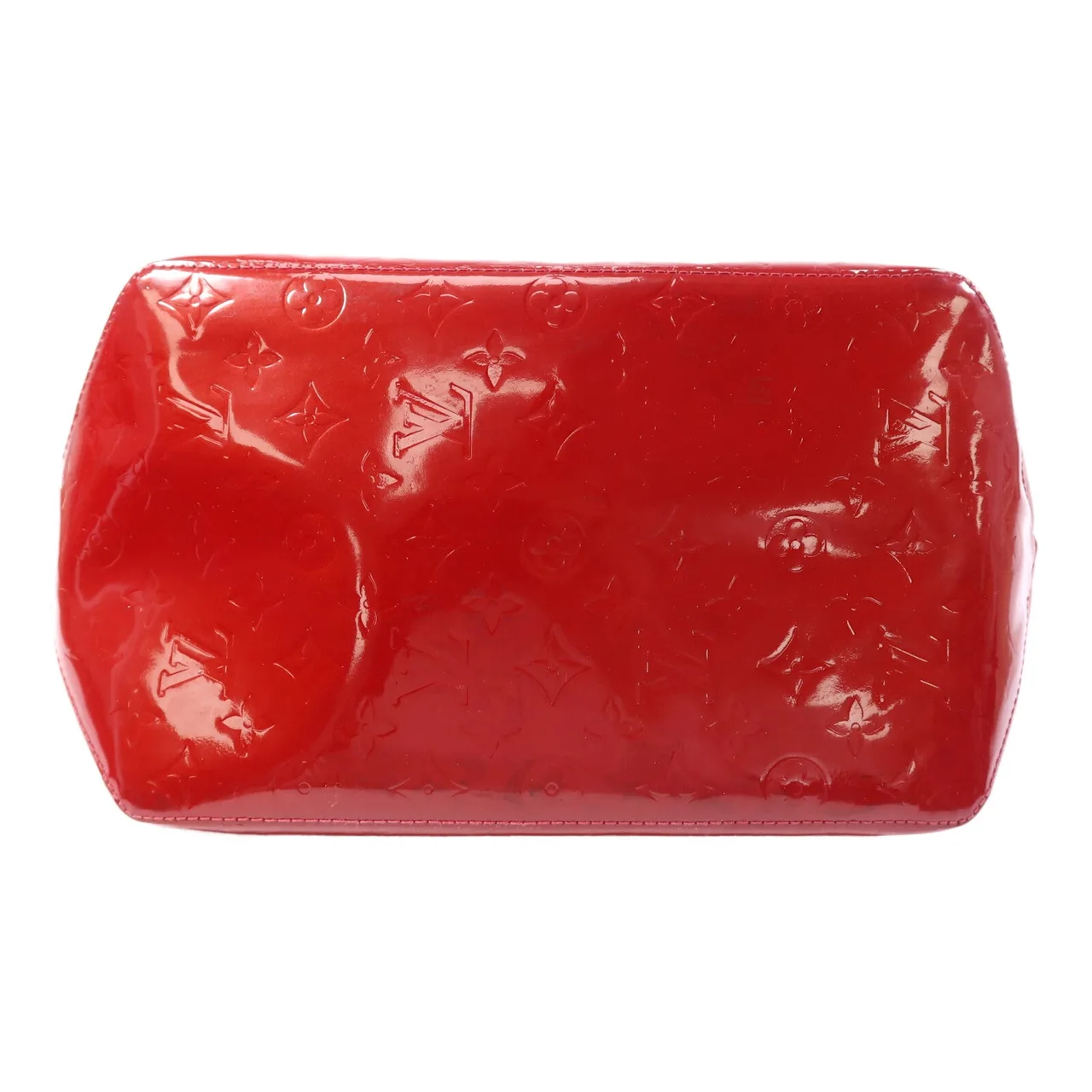 LOUIS VUITTON Bellevue M93589 托特包 皮革 紅色 / Red 皮革 中古品B - 縮圖 4