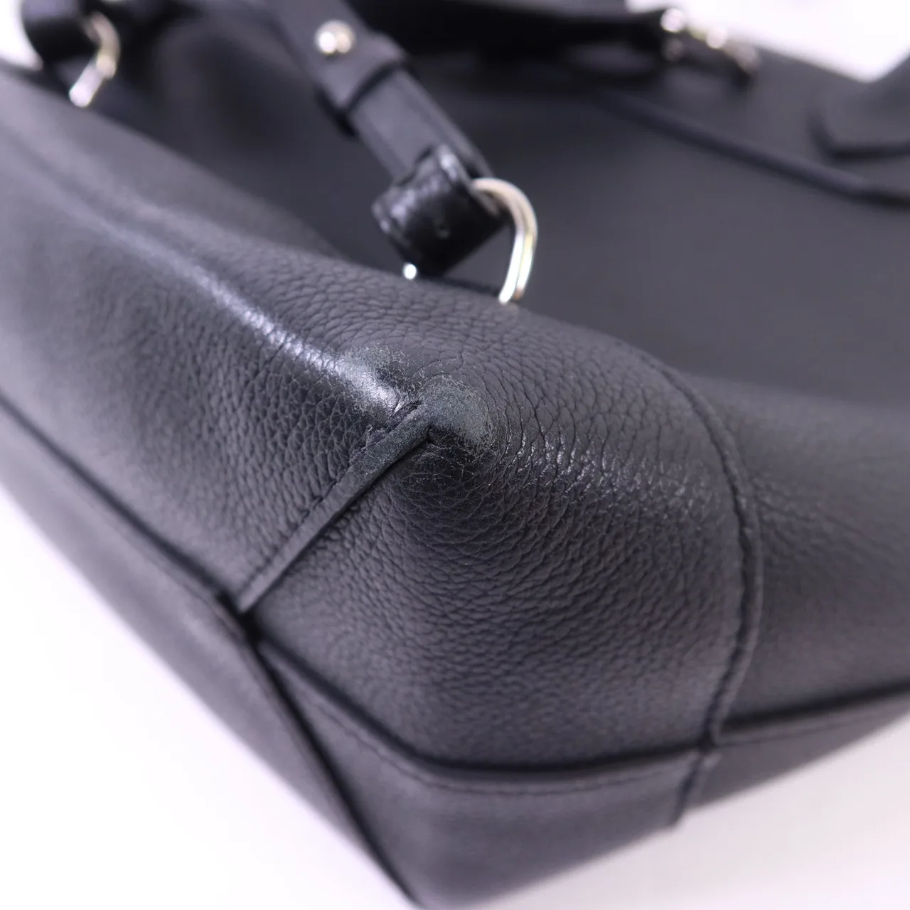 LOUIS VUITTON Lock Me Backpack M41815 Backpack Calfskin 黑色 / Black Calfskin Rank B - Thumbnail 12