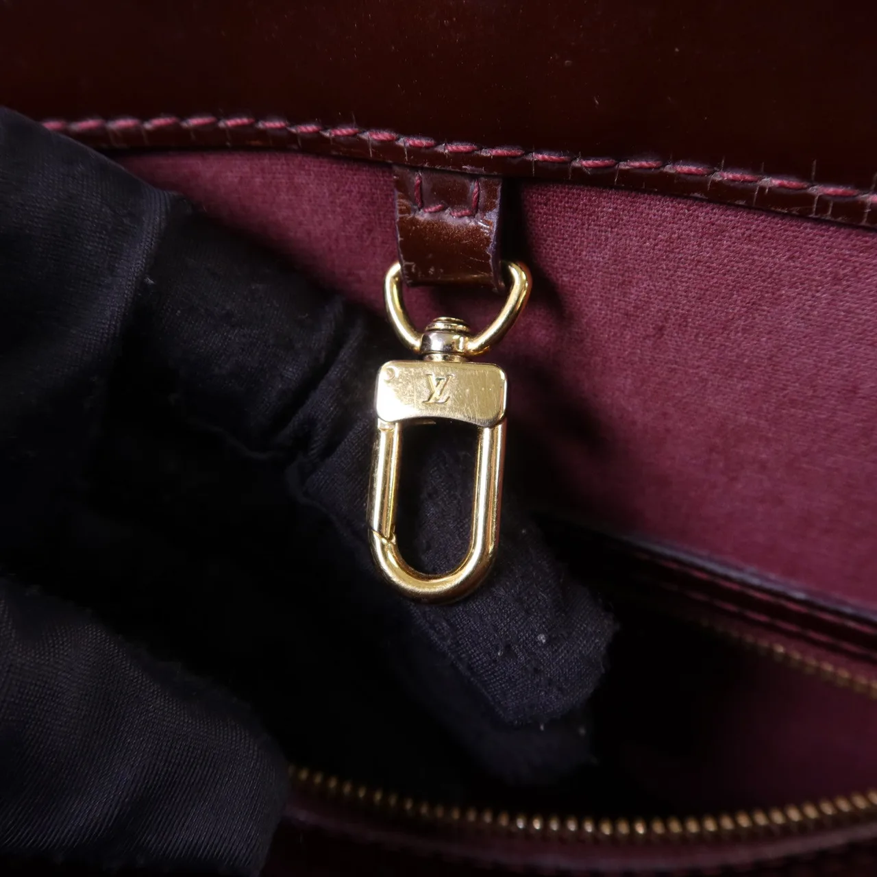 LOUIS VUITTON M91742 肩背包 皮革 紅色 / Red 皮革 中古品C - 縮圖 9