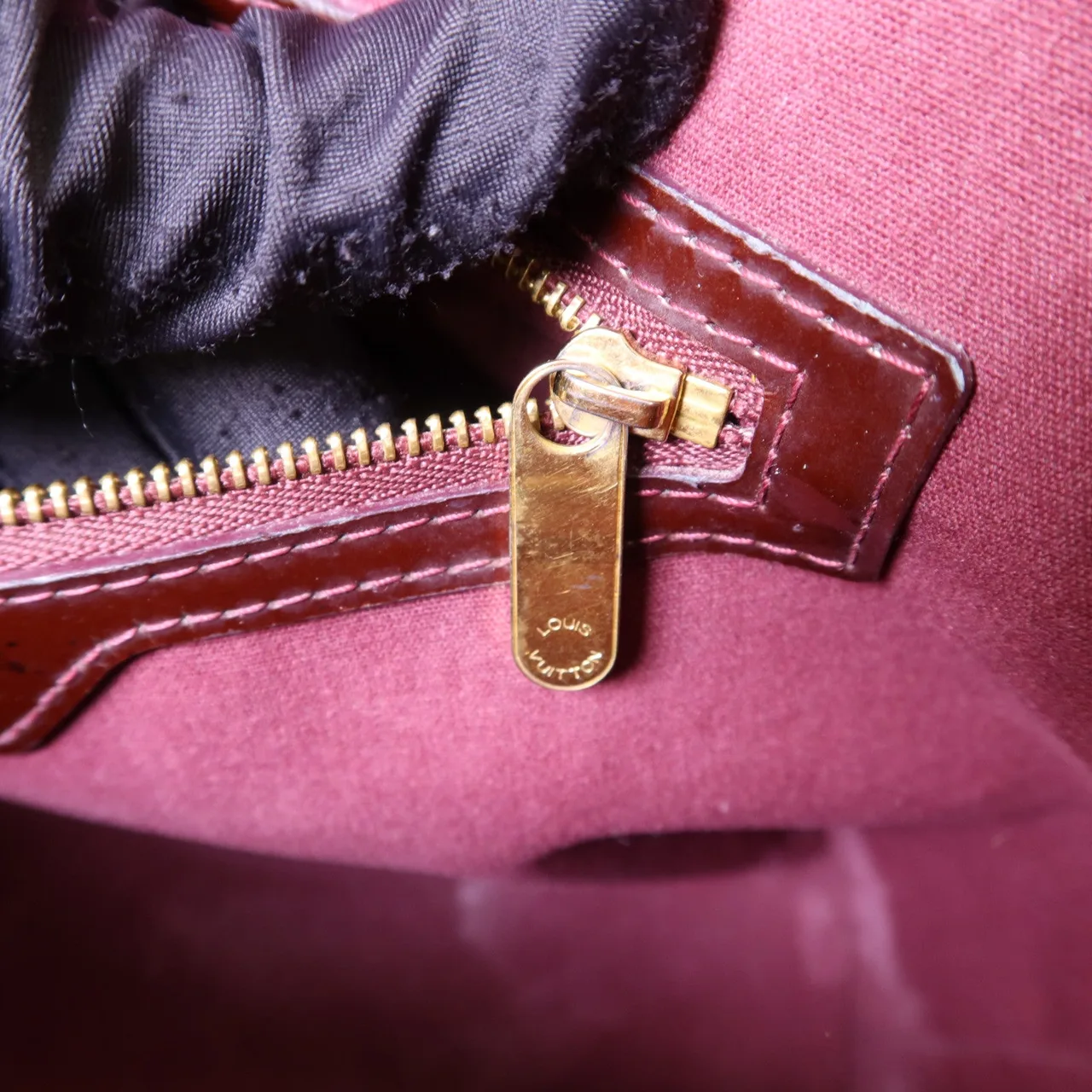 LOUIS VUITTON M91742 肩背包 皮革 紅色 / Red 皮革 中古品C - 縮圖 10