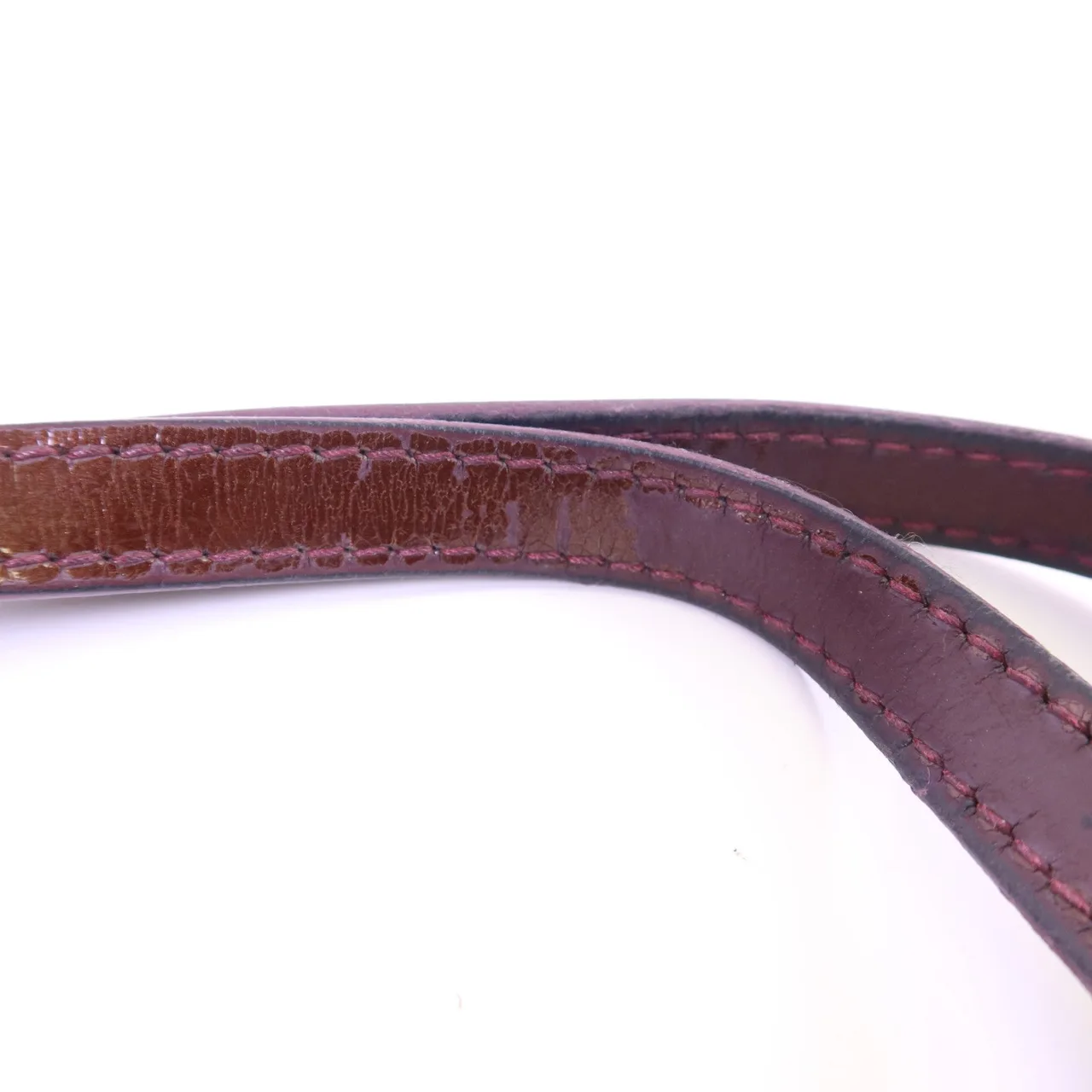 LOUIS VUITTON M91742 肩背包 皮革 紅色 / Red 皮革 中古品C - 縮圖 19