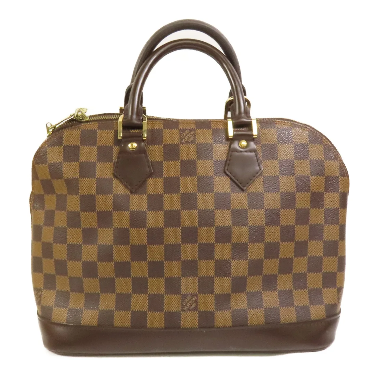 LOUIS VUITTON Alma N51131 手提包 塗層帆布 棕色