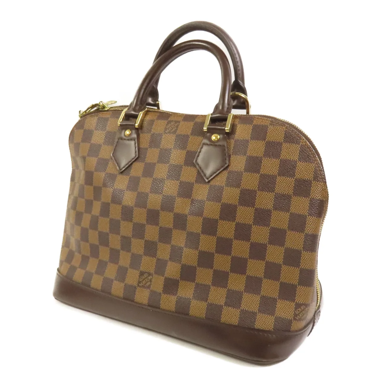 LOUIS VUITTON Alma N51131 Handbag Coated Canvas 棕色 Coated Canvas Rank B - Thumbnail 3