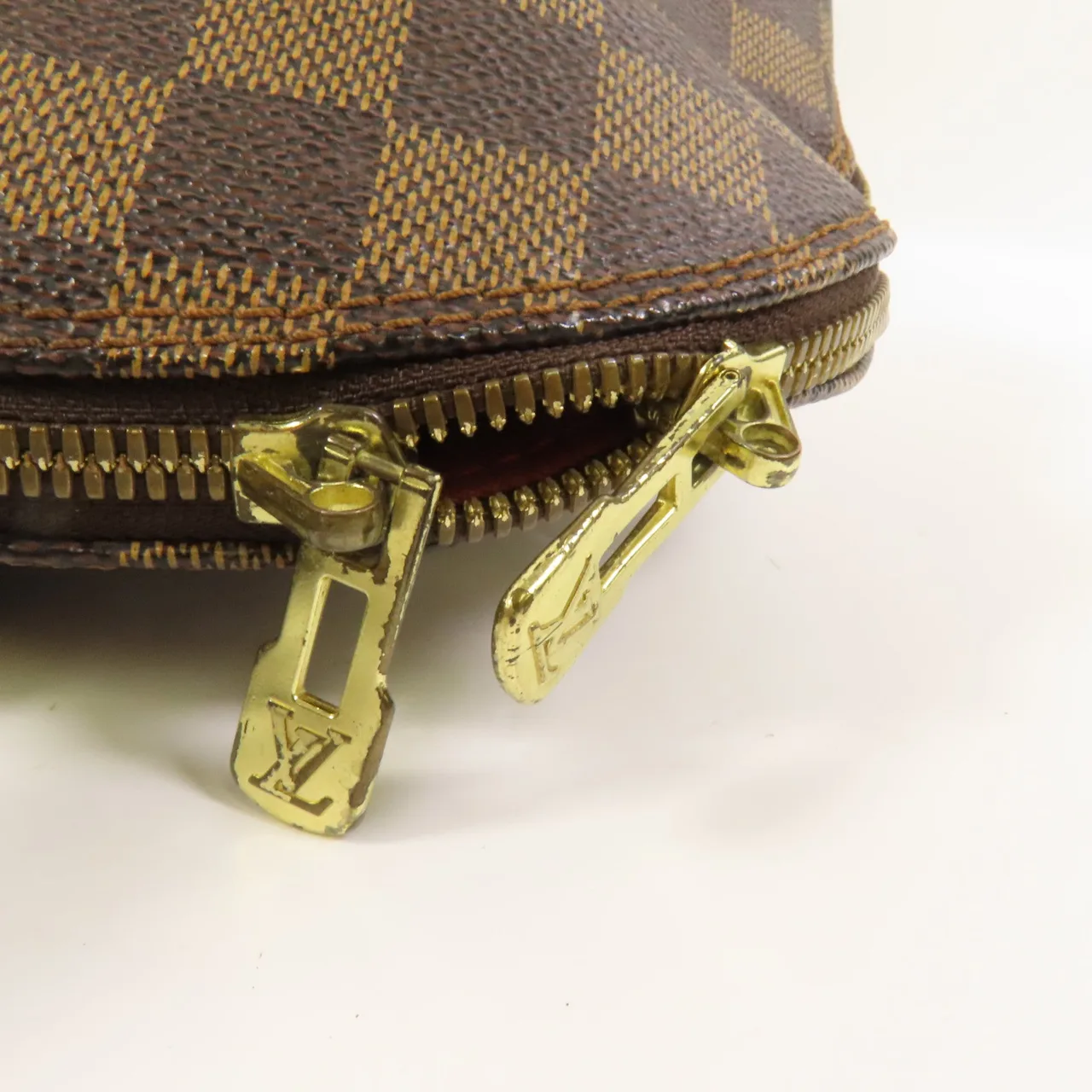 LOUIS VUITTON Alma N51131 Handbag Coated Canvas 棕色 Coated Canvas Rank B - Thumbnail 6