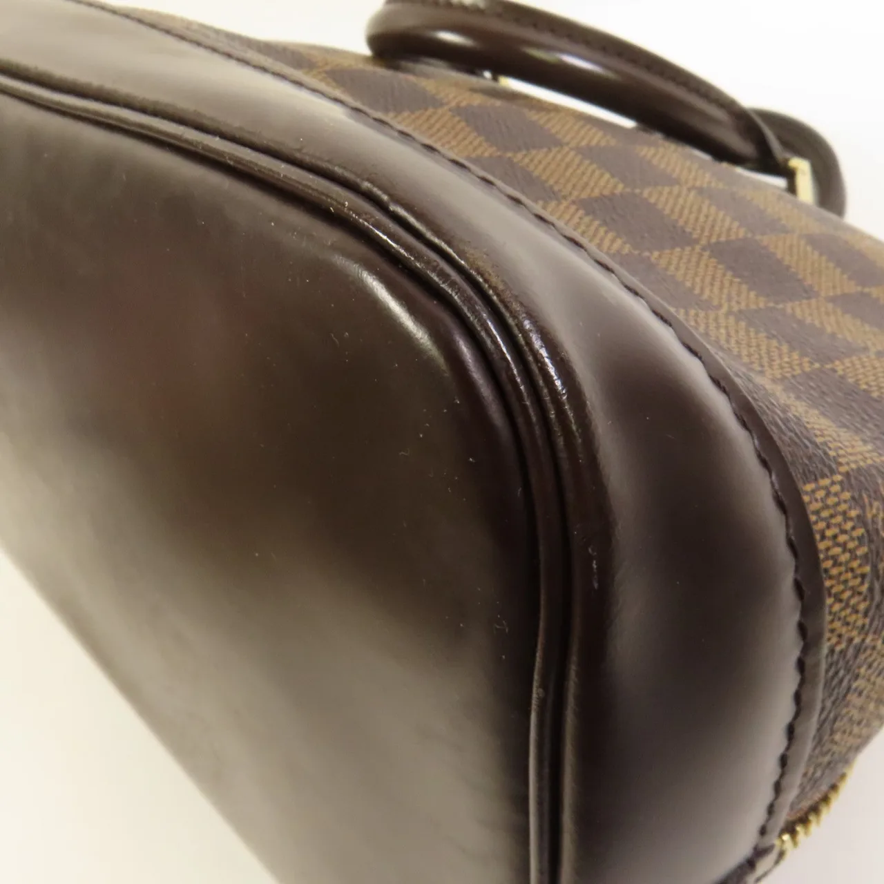 LOUIS VUITTON Alma N51131 Handbag Coated Canvas 棕色 Coated Canvas Rank B - Thumbnail 9