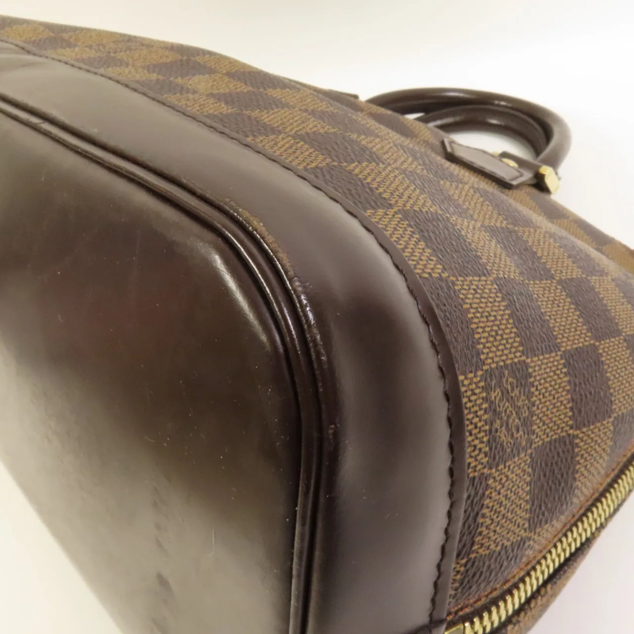 LOUIS VUITTON Alma N51131 Handbag Coated Canvas 棕色 Coated Canvas Rank B - Thumbnail 11