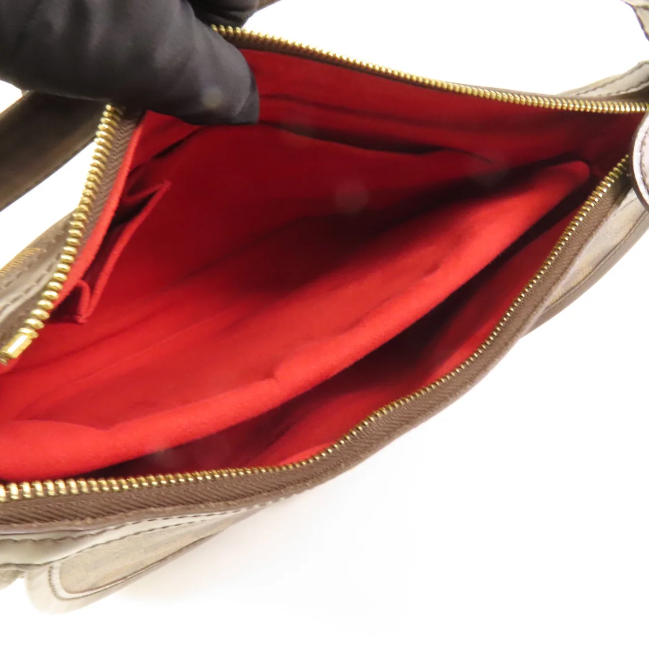 LOUIS VUITTON N51200 Shoulder Bag Coated Canvas 棕色 Coated Canvas Rank A - Thumbnail 7