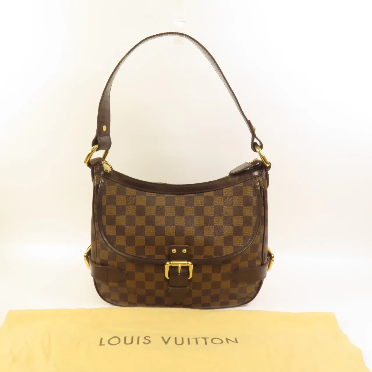 LOUIS VUITTON N51200 Shoulder Bag Coated Canvas 棕色 Coated Canvas Rank A - Thumbnail 9