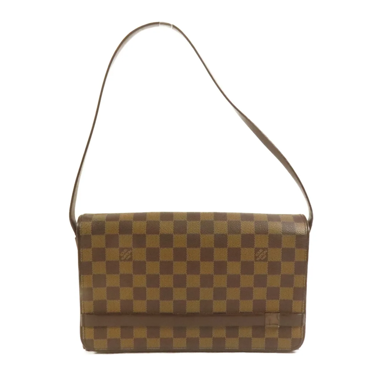LOUIS VUITTON N51160 肩背包 塗層帆布 棕色
