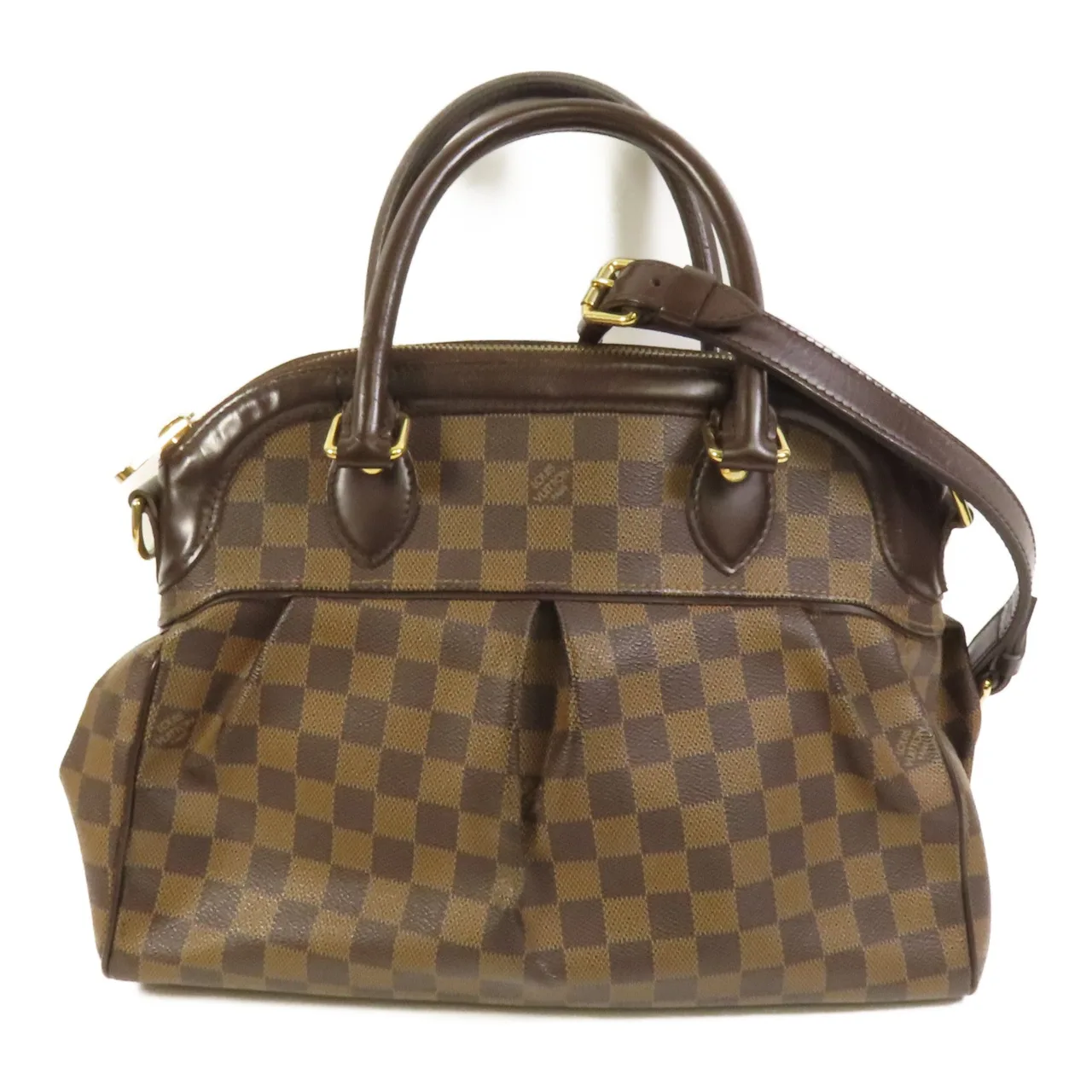 LOUIS VUITTON Trevi N51977 兩用包 塗層帆布 棕色