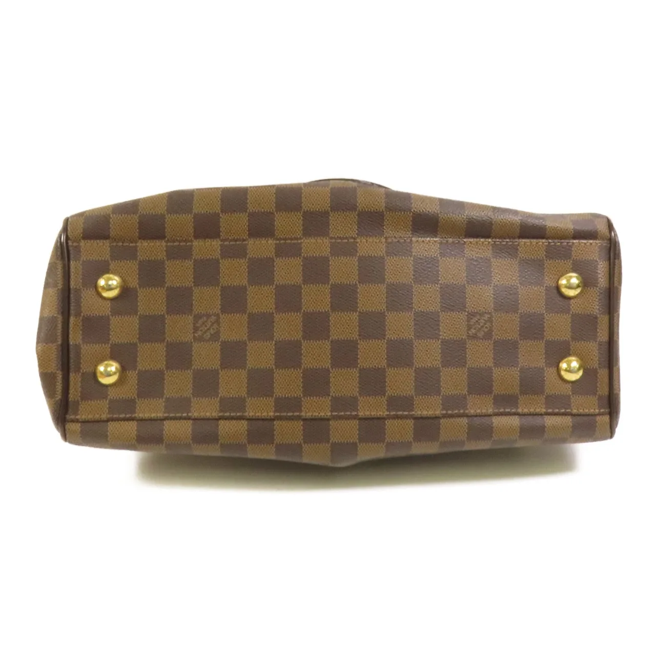 LOUIS VUITTON Trevi N51977 2-Way Bag Coated Canvas 棕色 Coated Canvas Rank B - Thumbnail 4