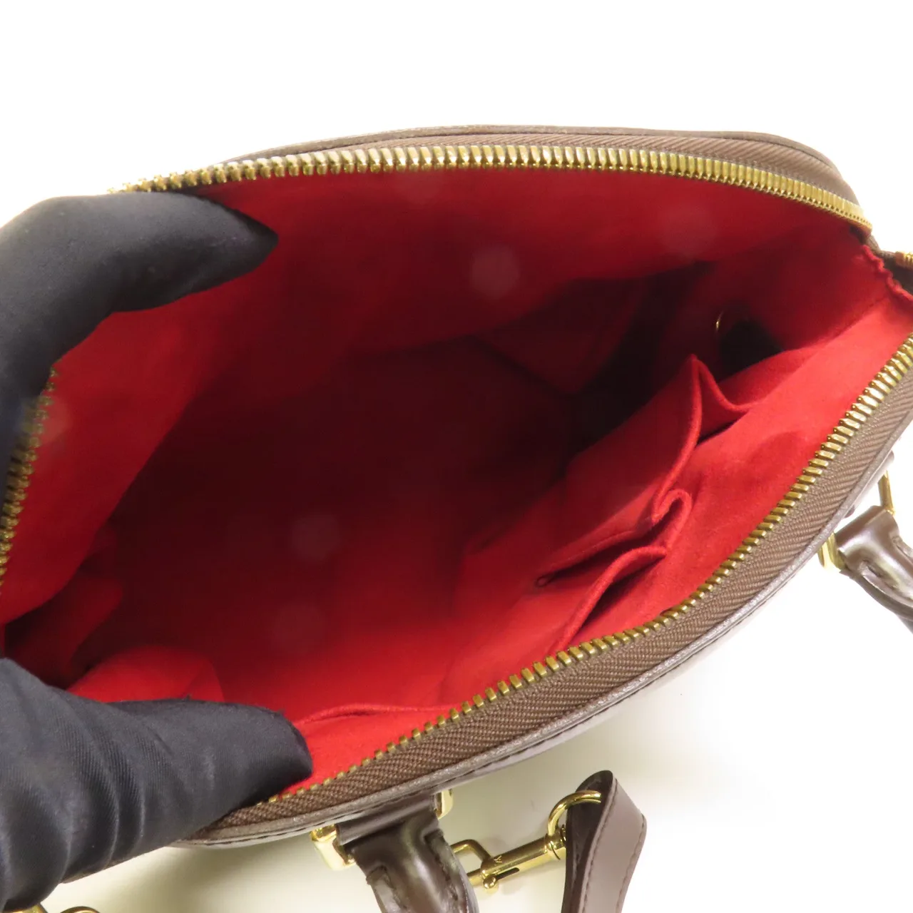 LOUIS VUITTON Trevi N51977 2-Way Bag Coated Canvas 棕色 Coated Canvas Rank B - Thumbnail 5