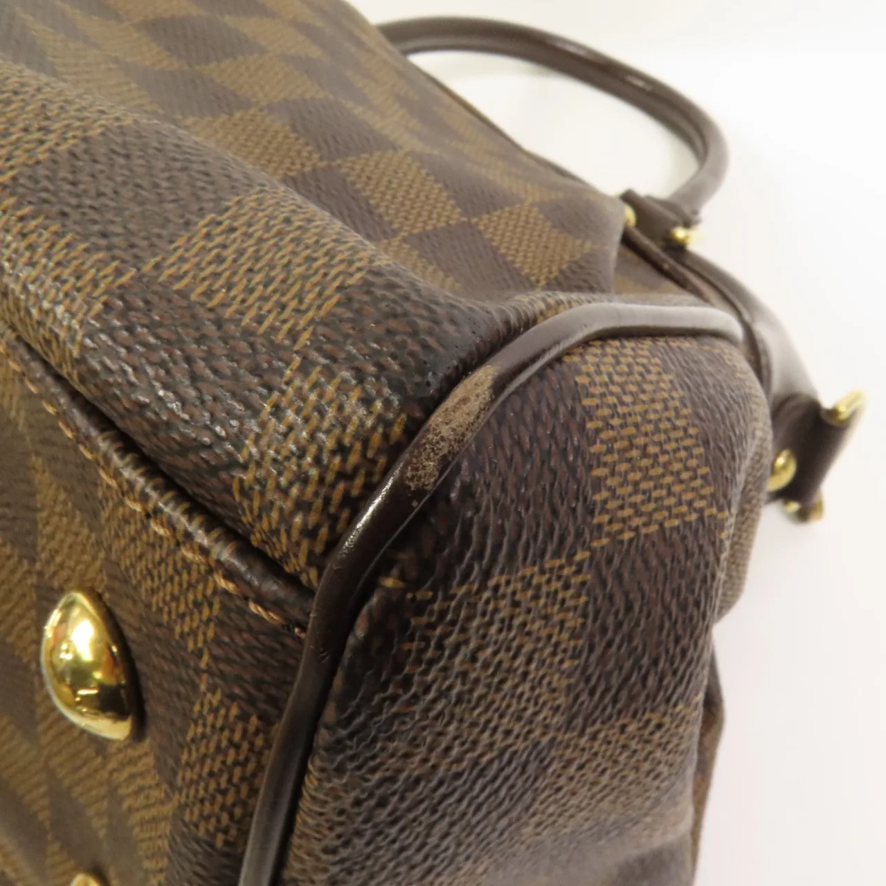 LOUIS VUITTON Trevi N51977 2-Way Bag Coated Canvas 棕色 Coated Canvas Rank B - Thumbnail 15