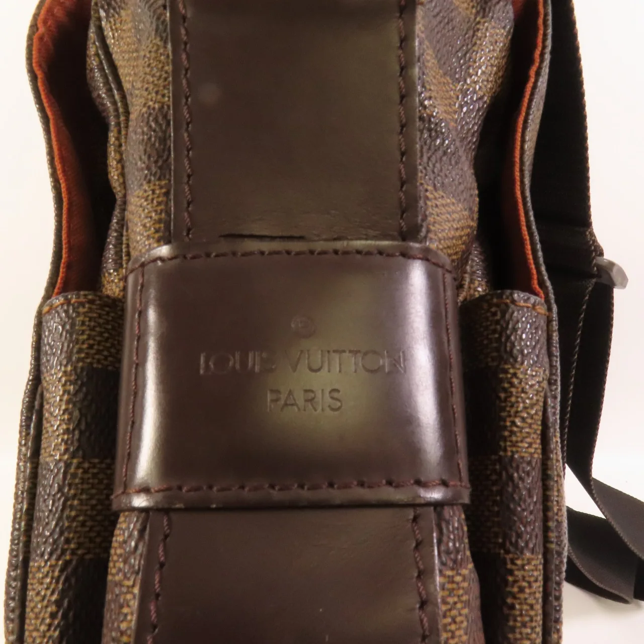 LOUIS VUITTON Naviglio N45255 肩背包 塗層帆布 棕色 / Brown 塗層帆布 中古品B - 縮圖 8