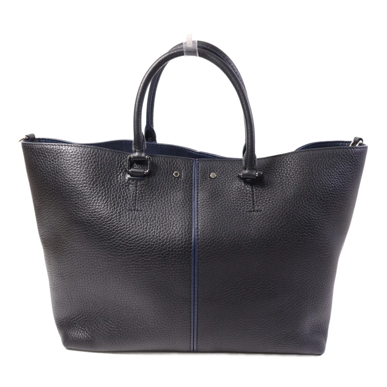 LOUIS VUITTON M54778 2-Way Bag Calfskin 黑色 / 海軍藍 / Black/Navy Calfskin Rank B - Thumbnail 2