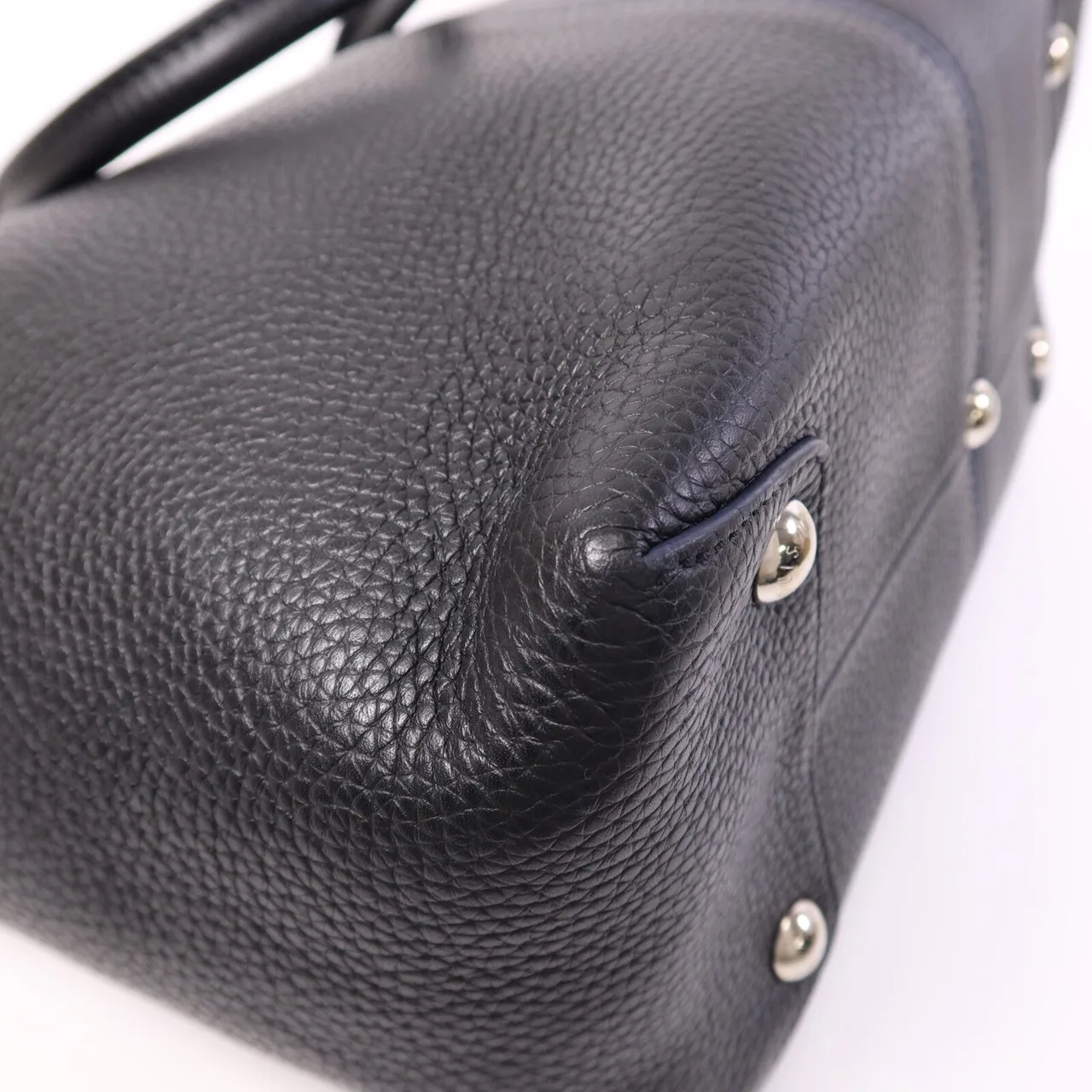 LOUIS VUITTON M54778 2-Way Bag Calfskin 黑色 / 海軍藍 / Black/Navy Calfskin Rank B - Thumbnail 12