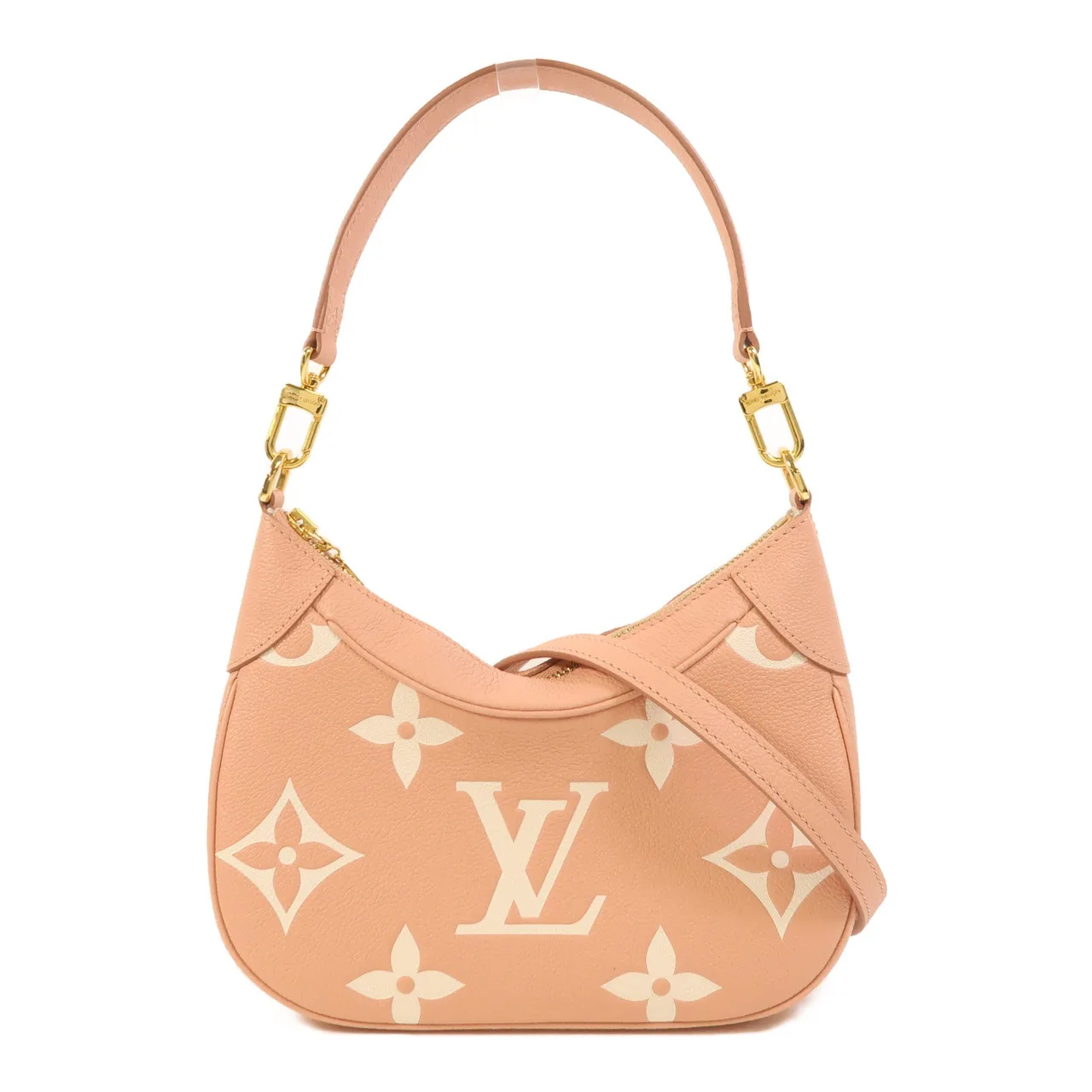 LOUIS VUITTON Bagatelle M46301 Shoulder Bag Leather 粉色 / Pink
