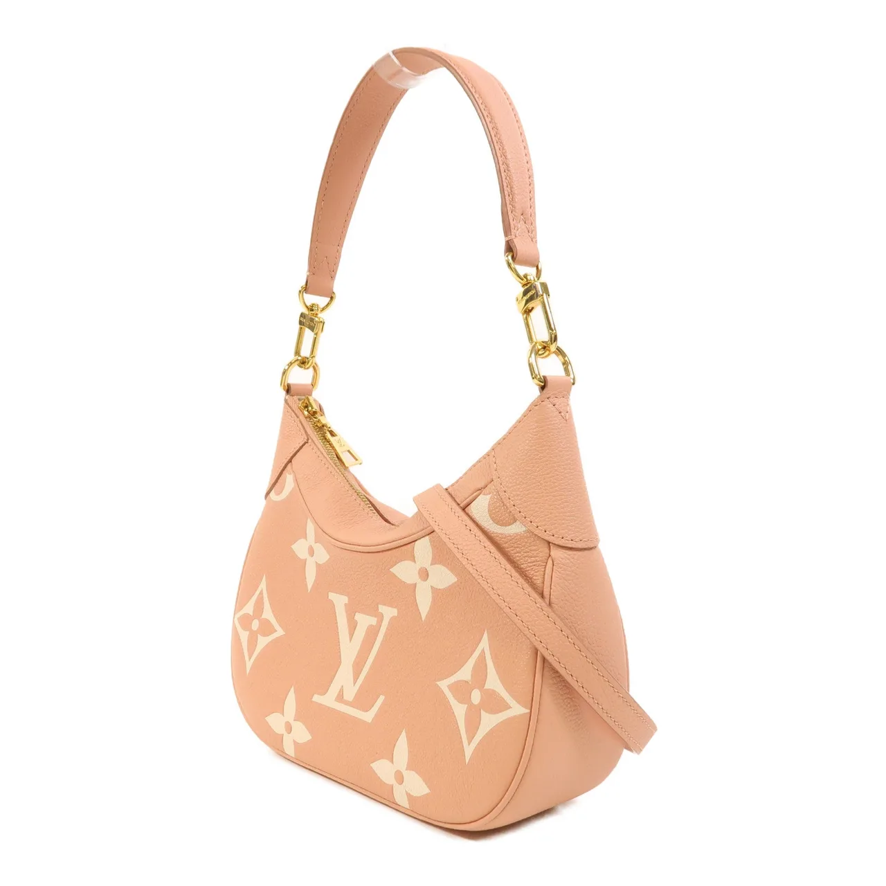 LOUIS VUITTON Bagatelle M46301 Shoulder Bag Leather 粉色 / Pink Leather Rank B - Thumbnail 3