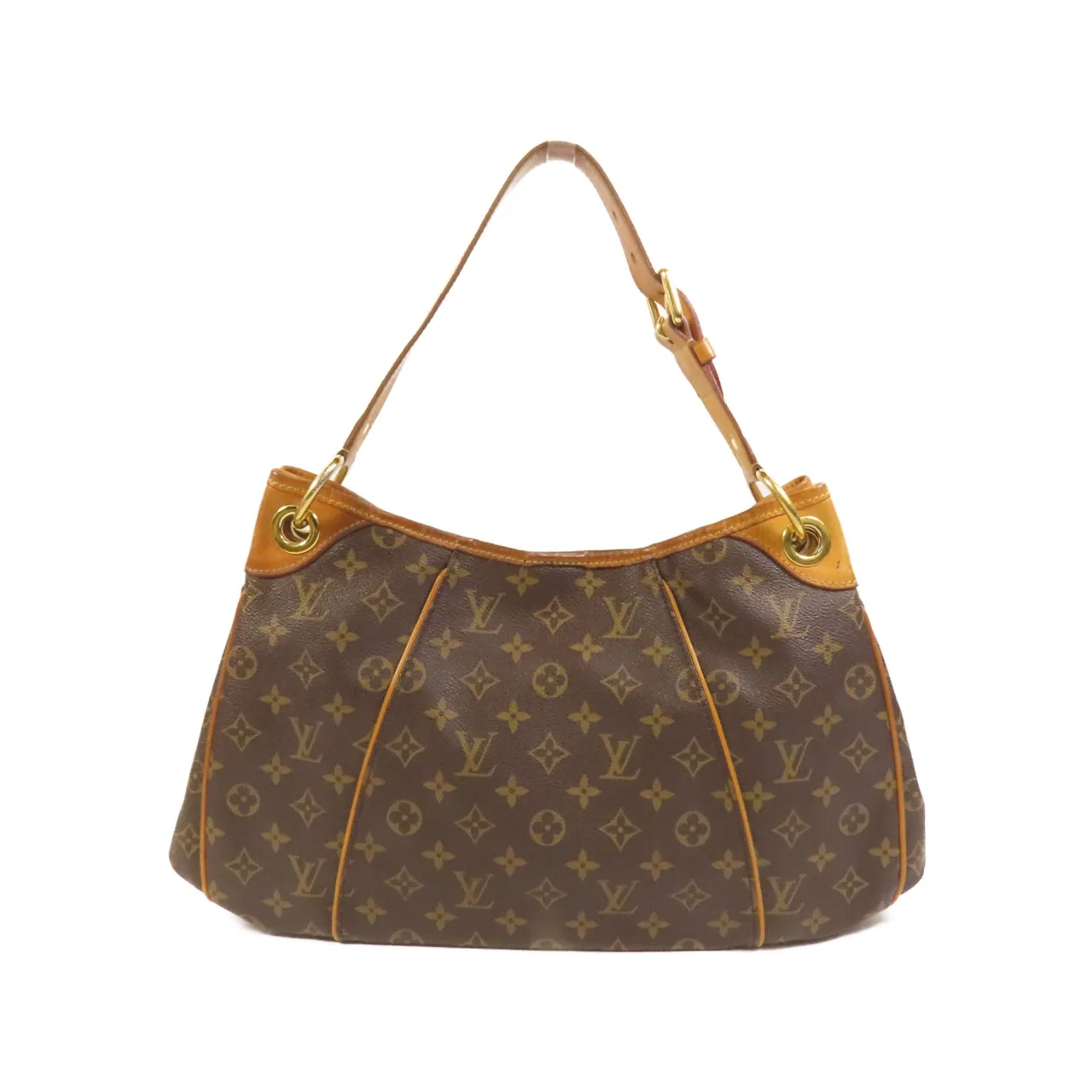 LOUIS VUITTON Galliera M56382 Shoulder Bag Coated Canvas 棕色 Coated Canvas Rank B - Thumbnail 2
