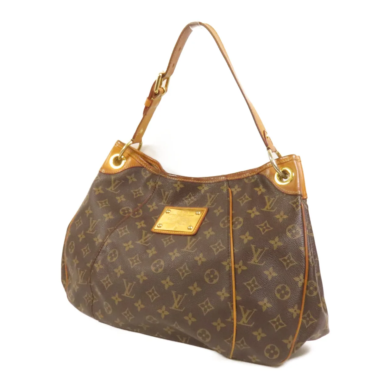 LOUIS VUITTON Galliera M56382 Shoulder Bag Coated Canvas 棕色 Coated Canvas Rank B - Thumbnail 3