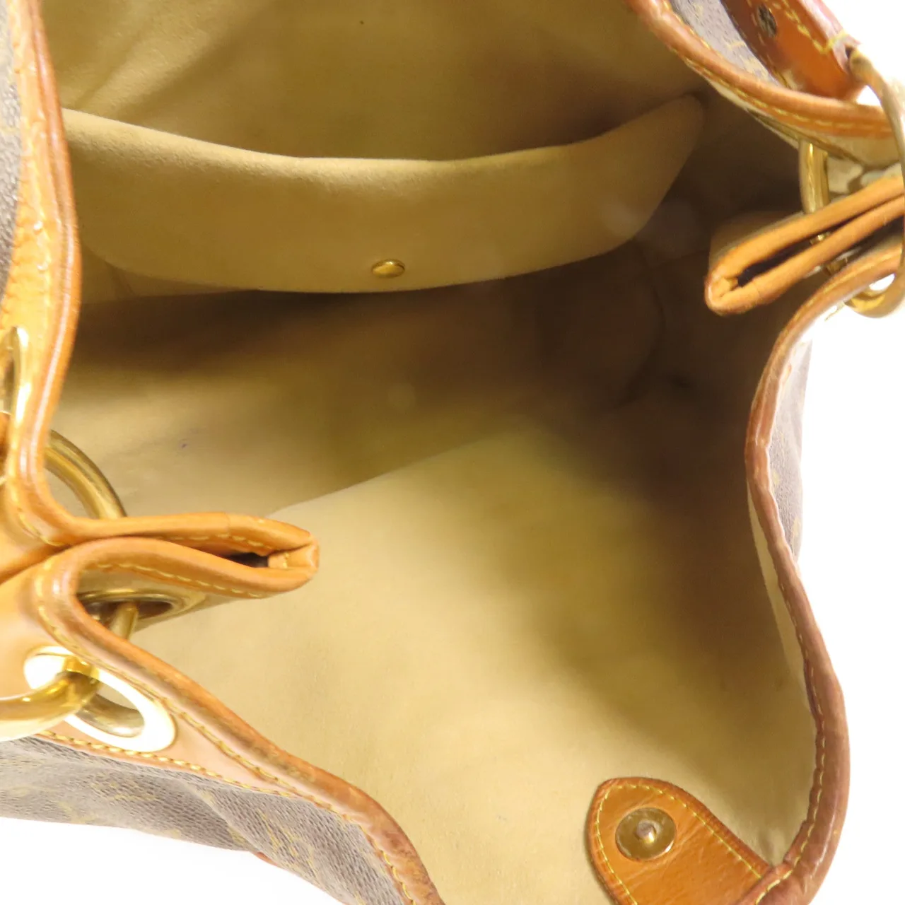 LOUIS VUITTON Galliera M56382 Shoulder Bag Coated Canvas 棕色 Coated Canvas Rank B - Thumbnail 7