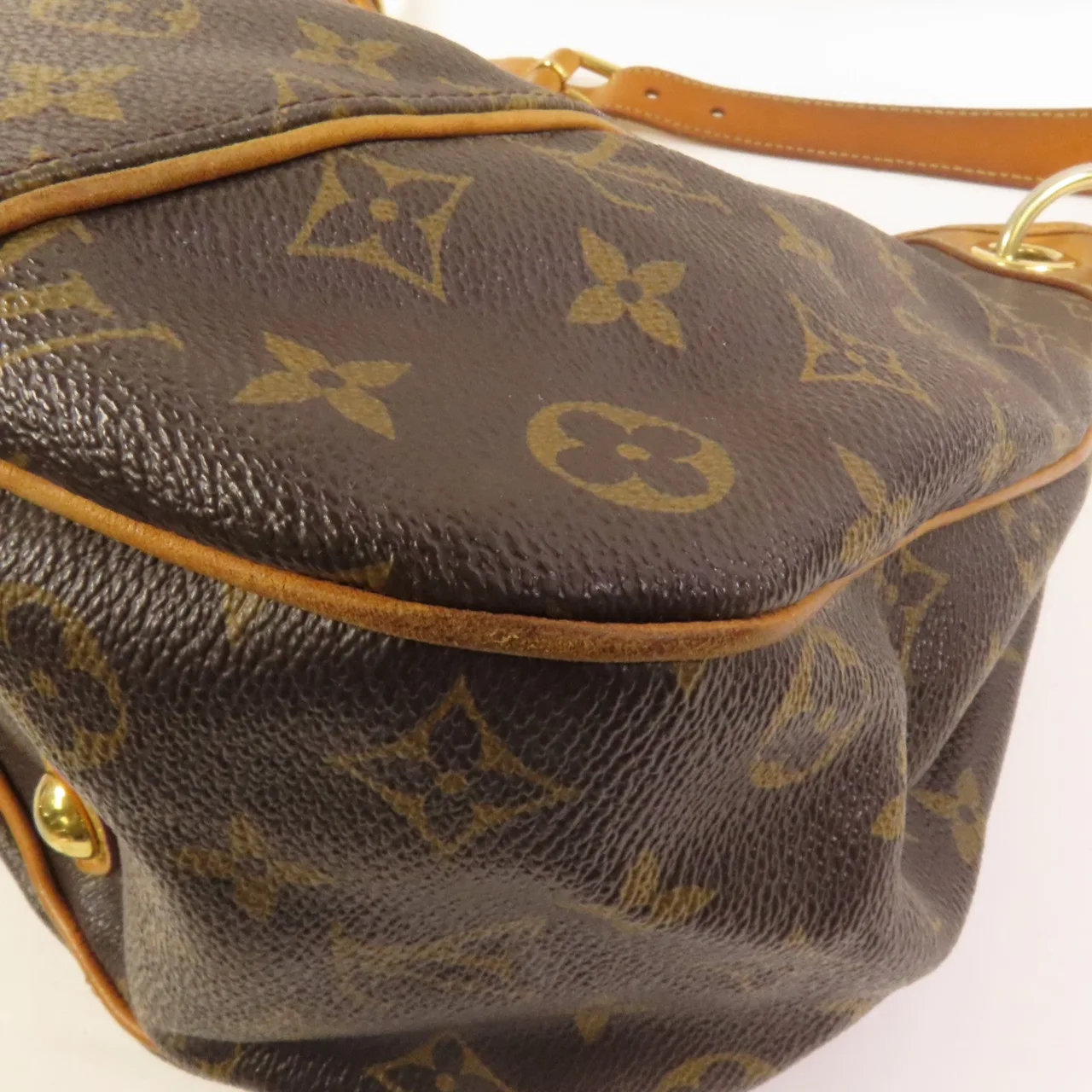 LOUIS VUITTON Galliera M56382 Shoulder Bag Coated Canvas 棕色 Coated Canvas Rank B - Thumbnail 10