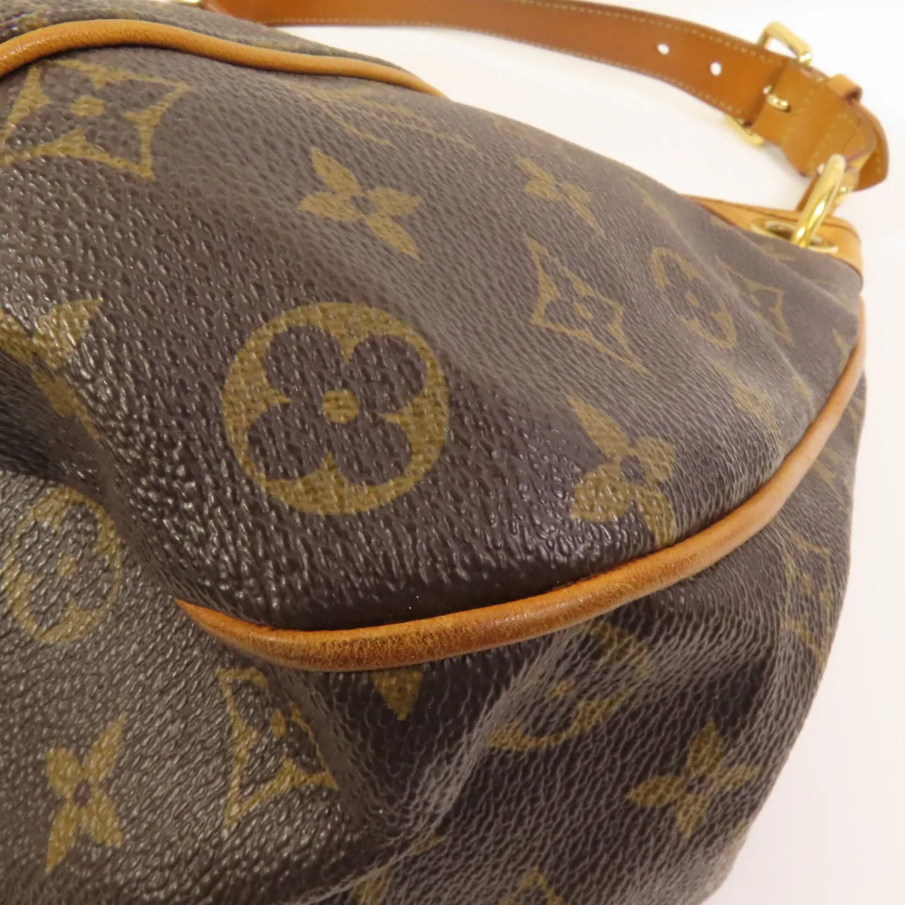 LOUIS VUITTON Galliera M56382 Shoulder Bag Coated Canvas 棕色 Coated Canvas Rank B - Thumbnail 12