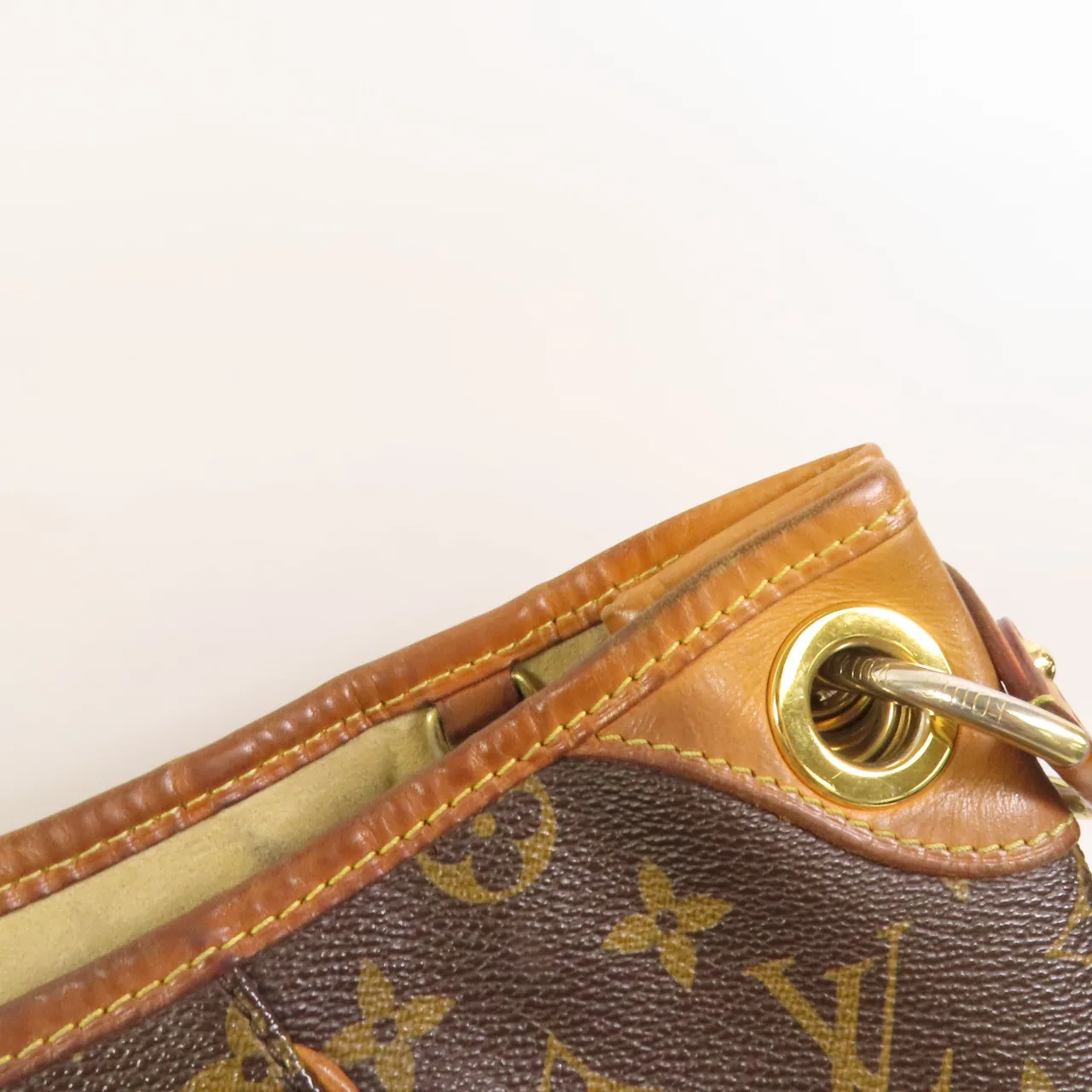 LOUIS VUITTON Galliera M56382 Shoulder Bag Coated Canvas 棕色 Coated Canvas Rank B - Thumbnail 15