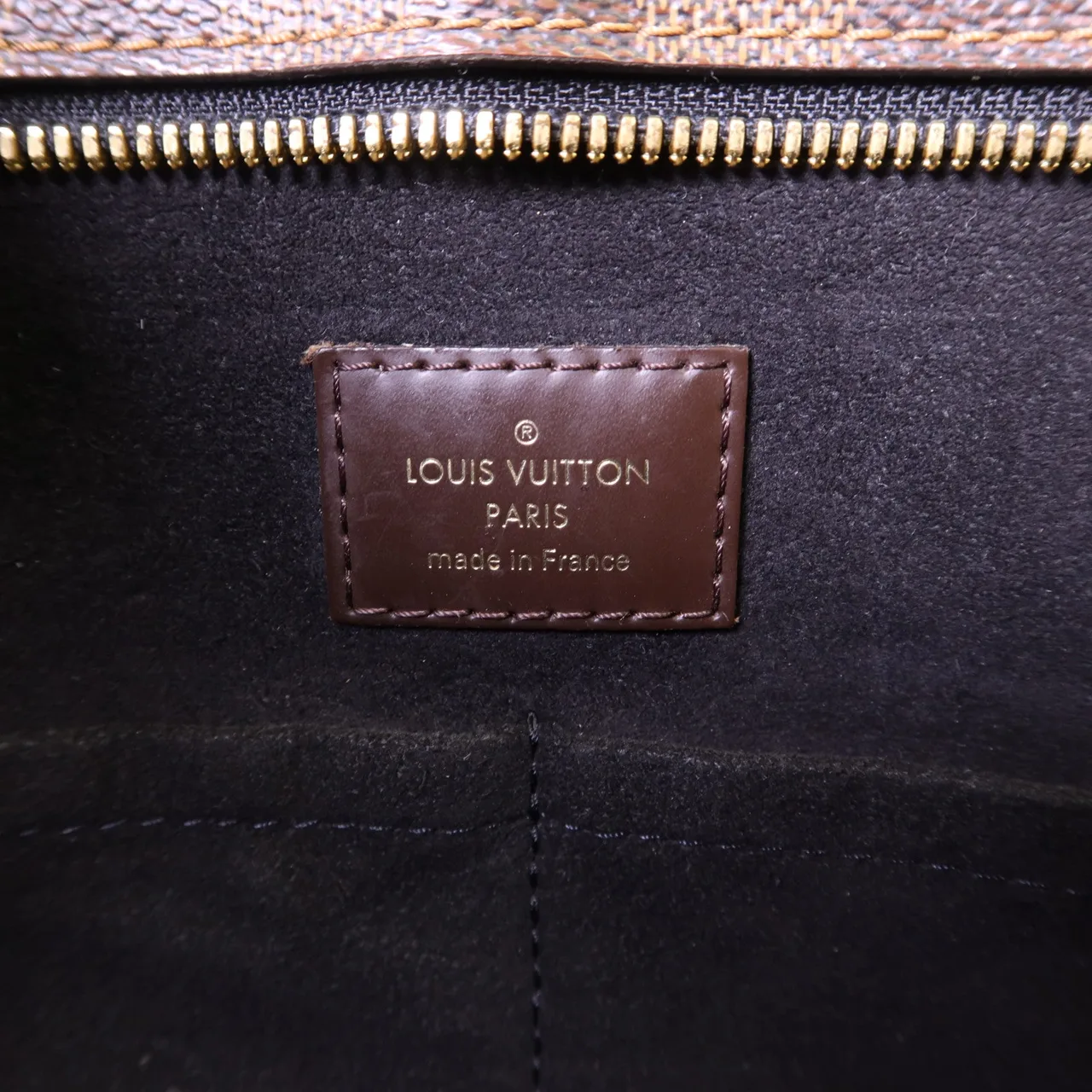 LOUIS VUITTON Jersey N44023 2-Way Bag Coated Canvas 棕色 Coated Canvas Rank B - Thumbnail 7