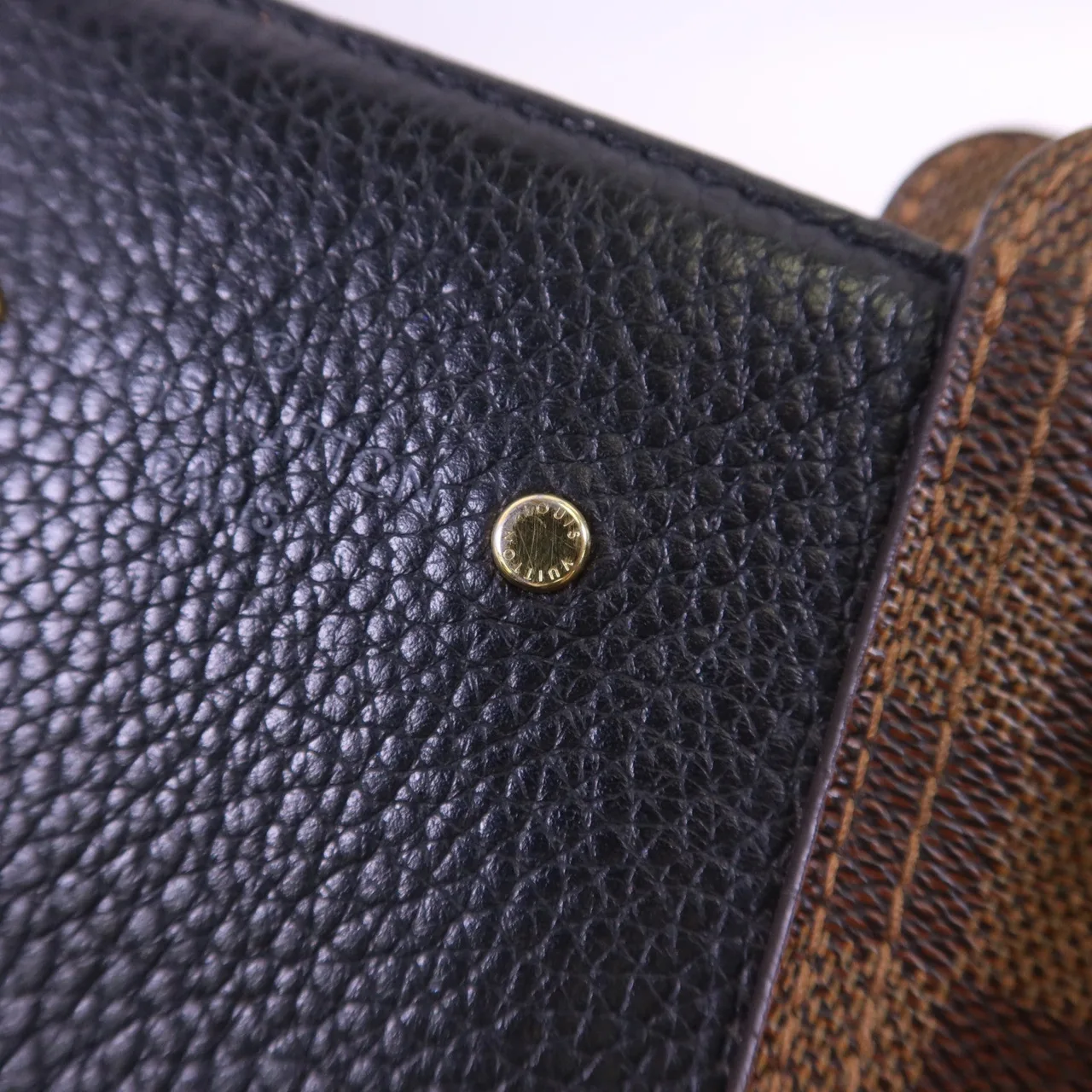 LOUIS VUITTON Jersey N44023 2-Way Bag Coated Canvas 棕色 Coated Canvas Rank B - Thumbnail 11