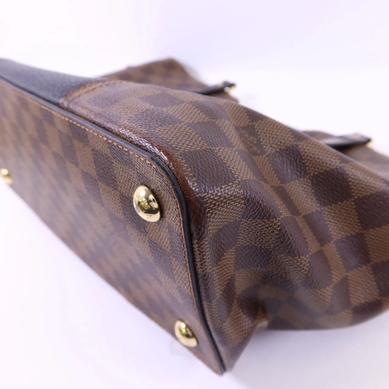 LOUIS VUITTON Jersey N44023 2-Way Bag Coated Canvas 棕色 Coated Canvas Rank B - Thumbnail 12