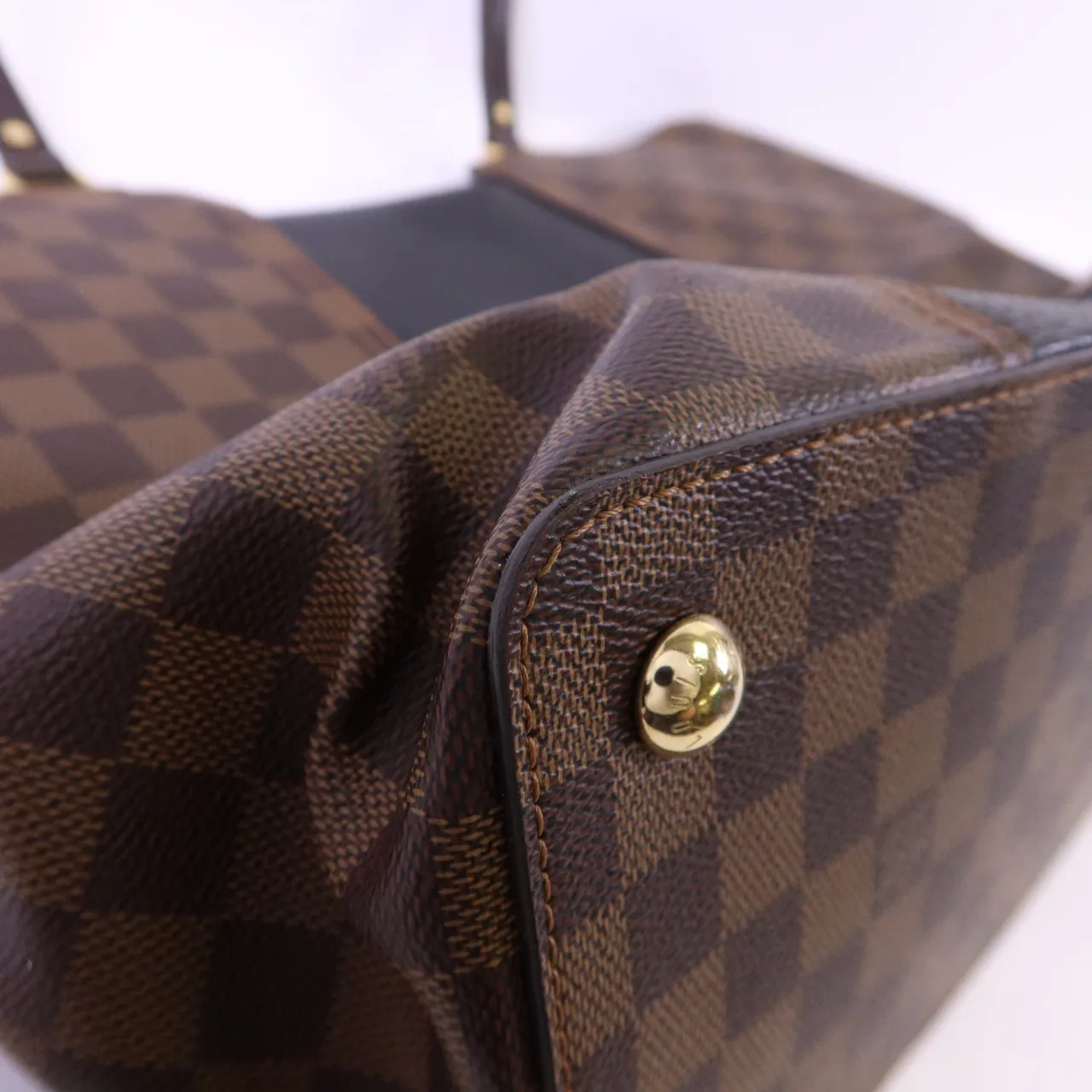 LOUIS VUITTON Jersey N44023 2-Way Bag Coated Canvas 棕色 Coated Canvas Rank B - Thumbnail 15
