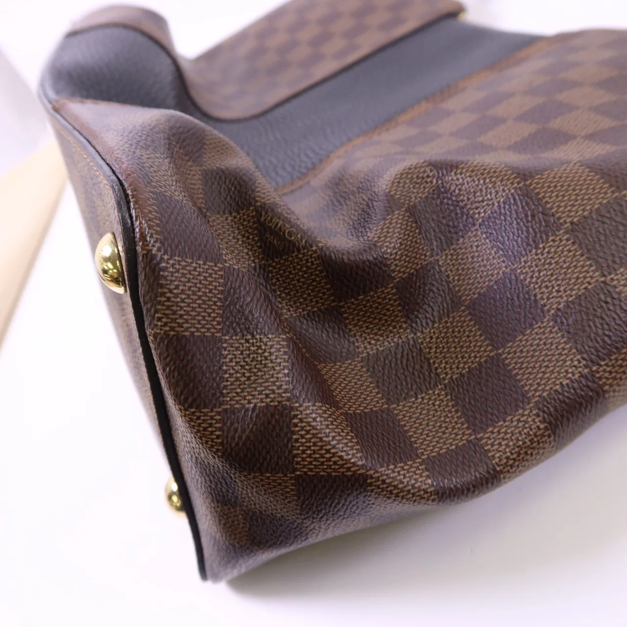 LOUIS VUITTON Jersey N44023 2-Way Bag Coated Canvas 棕色 Coated Canvas Rank B - Thumbnail 17
