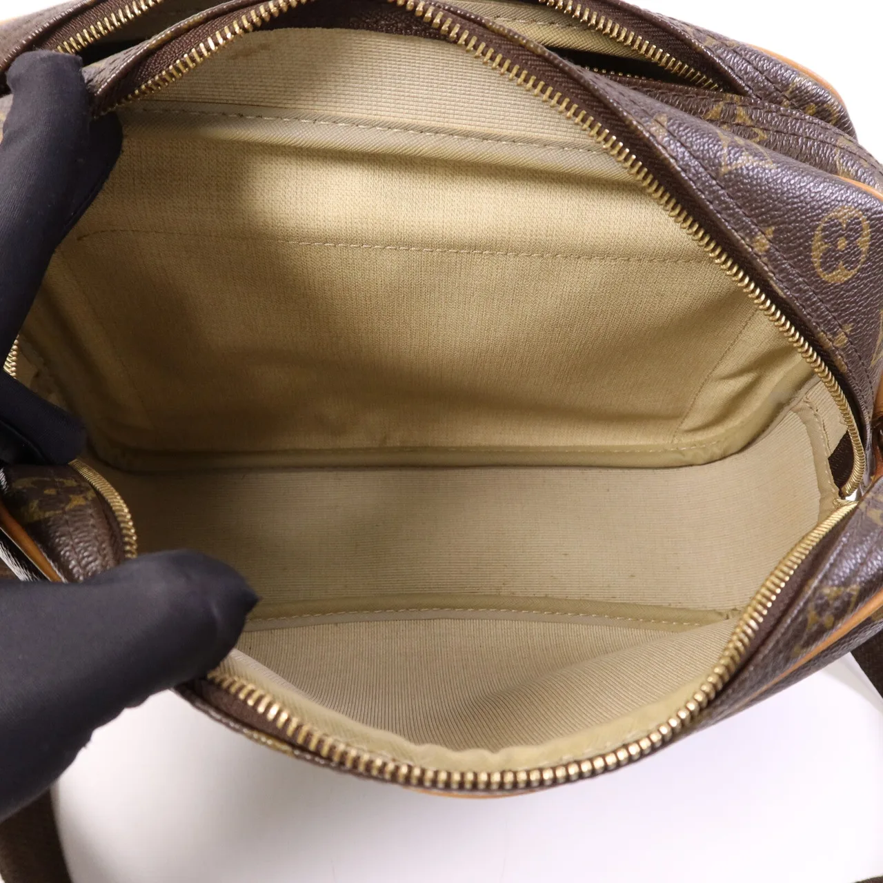 LOUIS VUITTON Reporter M45254 Shoulder Bag Coated Canvas 棕色 / Brown Coated Canvas Rank B - Thumbnail 5