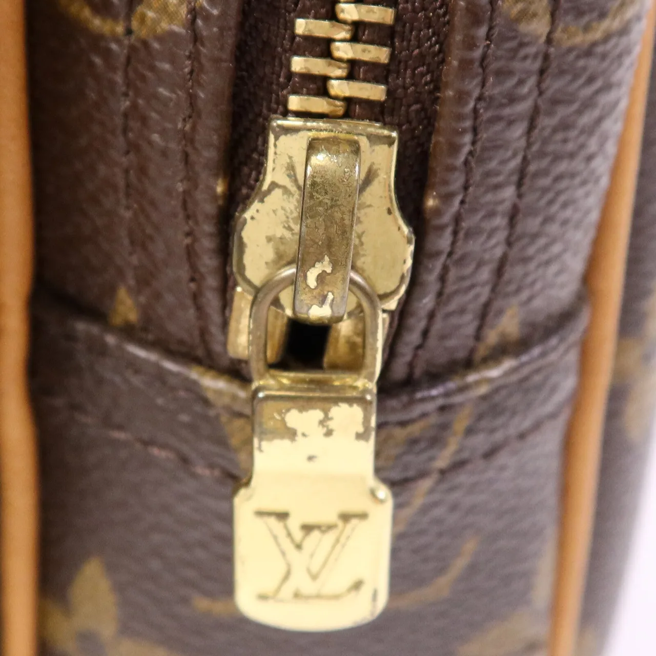 LOUIS VUITTON Reporter M45254 Shoulder Bag Coated Canvas 棕色 / Brown Coated Canvas Rank B - Thumbnail 8