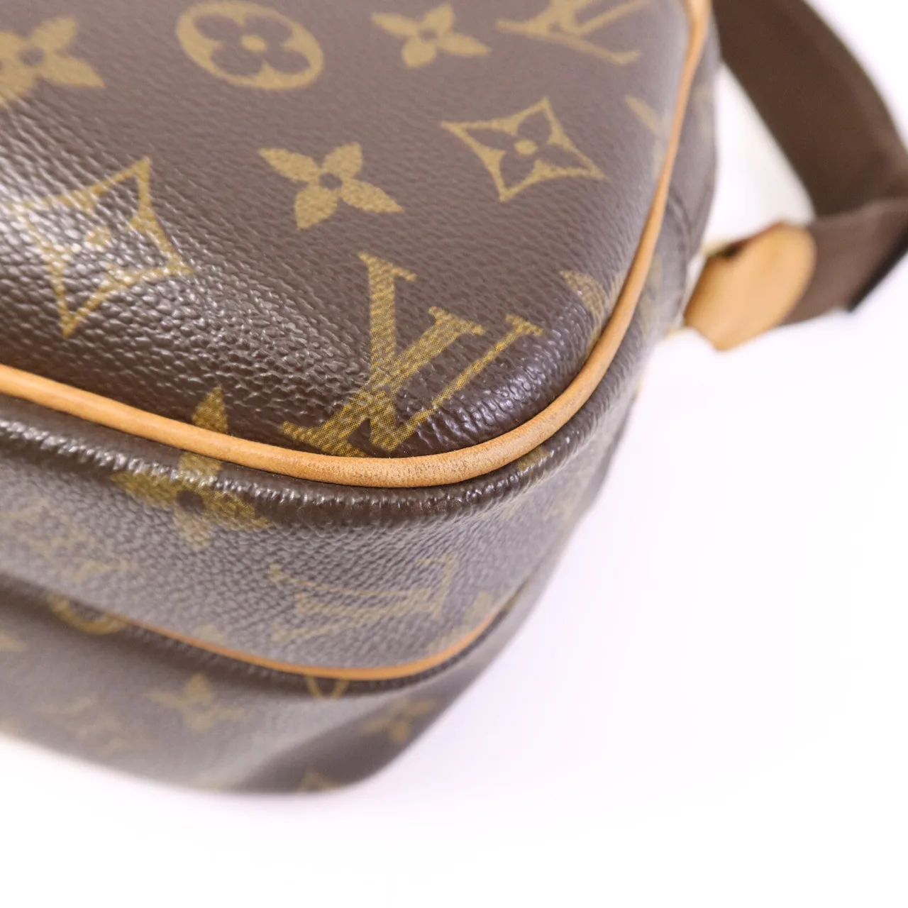 LOUIS VUITTON Reporter M45254 Shoulder Bag Coated Canvas 棕色 / Brown Coated Canvas Rank B - Thumbnail 13