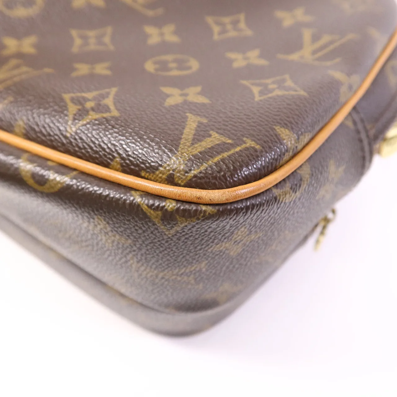 LOUIS VUITTON Reporter M45254 Shoulder Bag Coated Canvas 棕色 / Brown Coated Canvas Rank B - Thumbnail 15