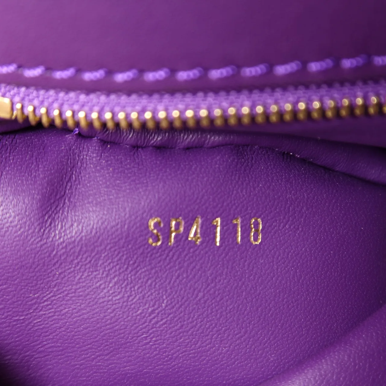 LOUIS VUITTON M55026 2-Way Bag Calfskin 紫色 / Purple Calfskin Rank A - Thumbnail 7