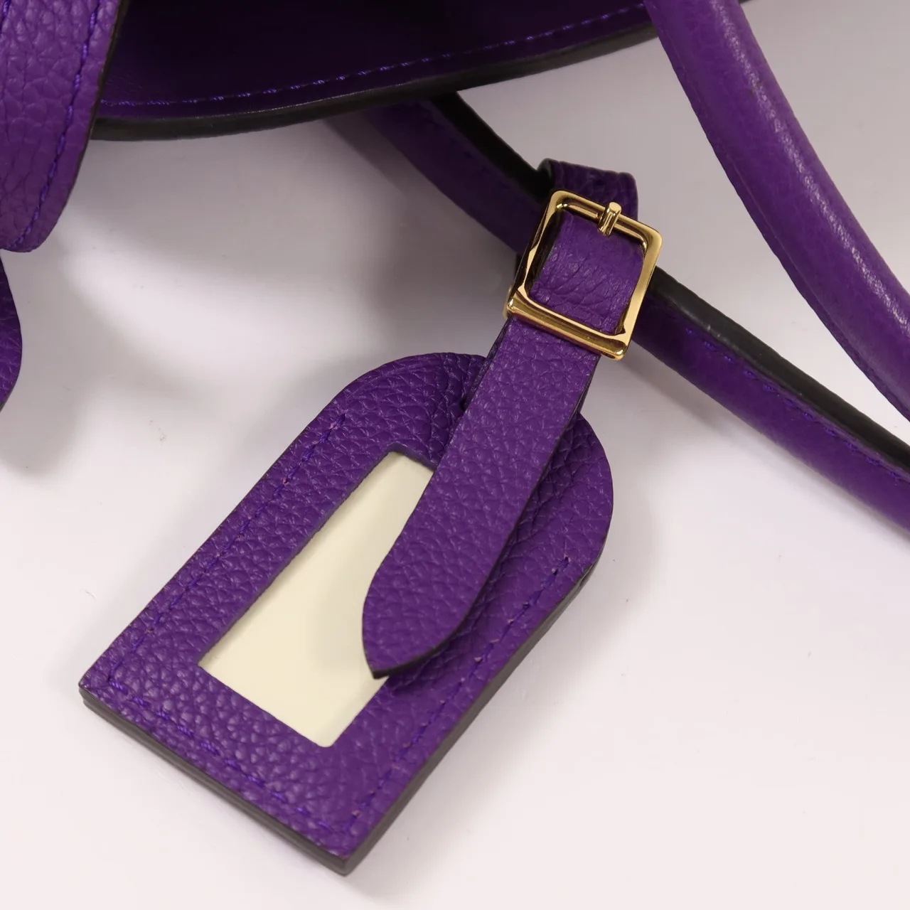 LOUIS VUITTON M55026 2-Way Bag Calfskin 紫色 / Purple Calfskin Rank A - Thumbnail 13