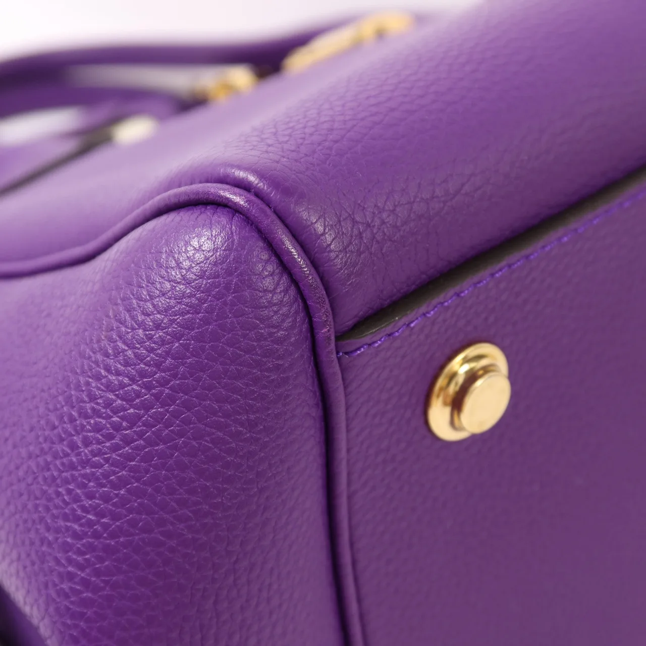 LOUIS VUITTON M55026 2-Way Bag Calfskin 紫色 / Purple Calfskin Rank A - Thumbnail 15