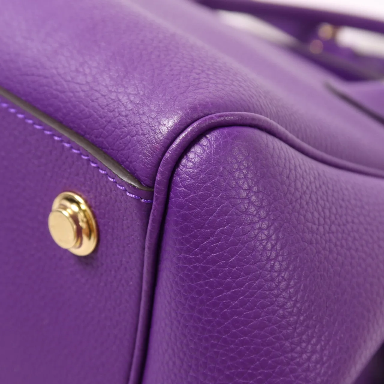 LOUIS VUITTON M55026 2-Way Bag Calfskin 紫色 / Purple Calfskin Rank A - Thumbnail 18