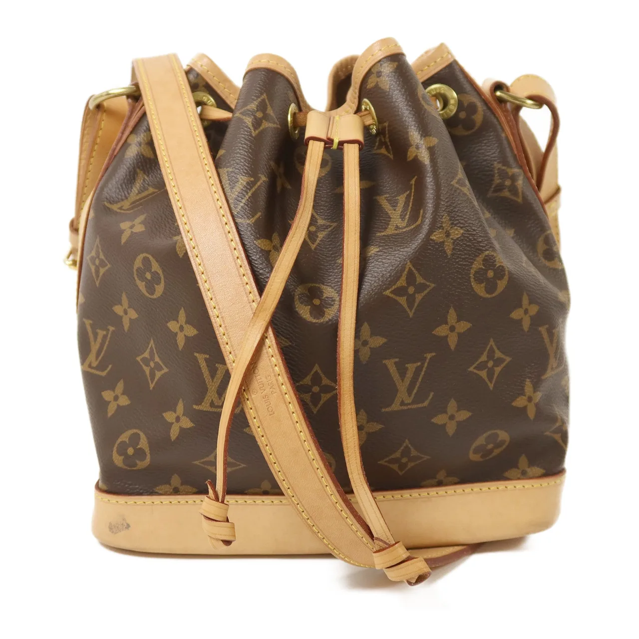 LOUIS VUITTON Noe M40817 Shoulder Bag Coated Canvas 棕色 / Brown