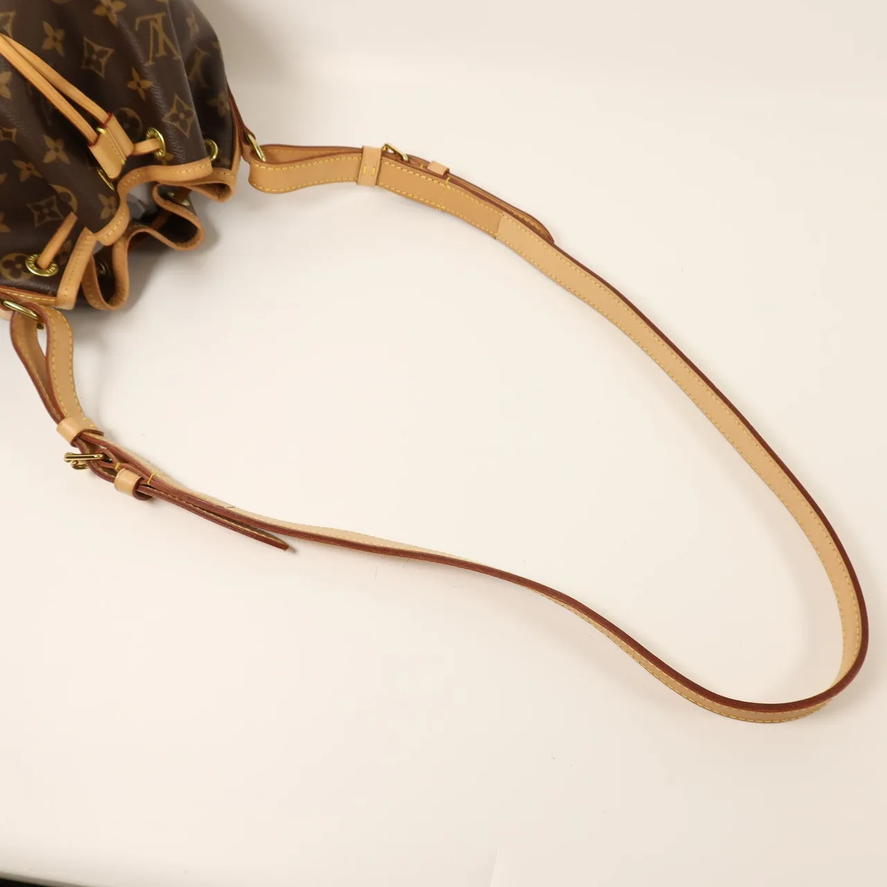 LOUIS VUITTON Noe M40817 Shoulder Bag Coated Canvas 棕色 / Brown Coated Canvas Rank B - Thumbnail 8