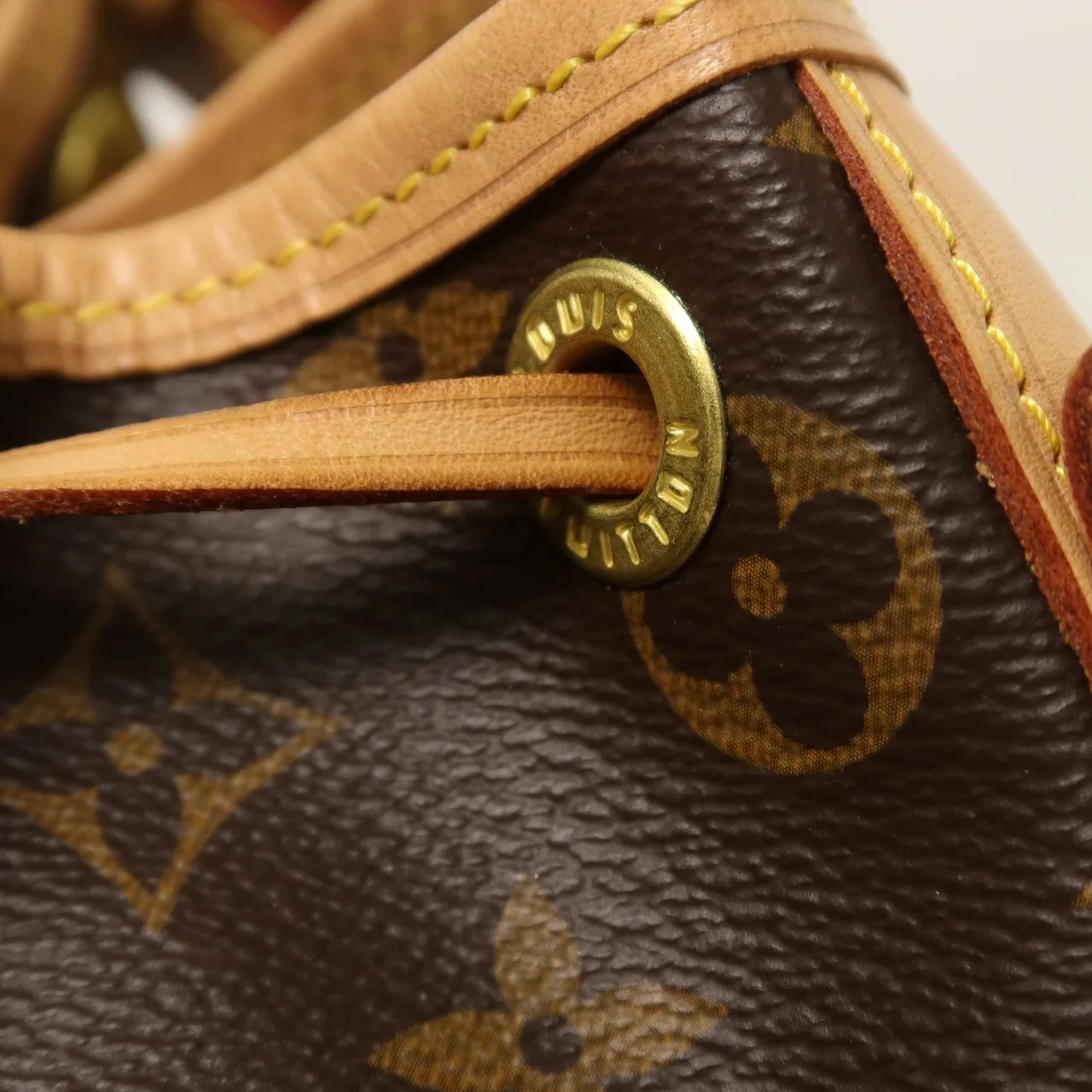 LOUIS VUITTON Noe M40817 Shoulder Bag Coated Canvas 棕色 / Brown Coated Canvas Rank B - Thumbnail 9