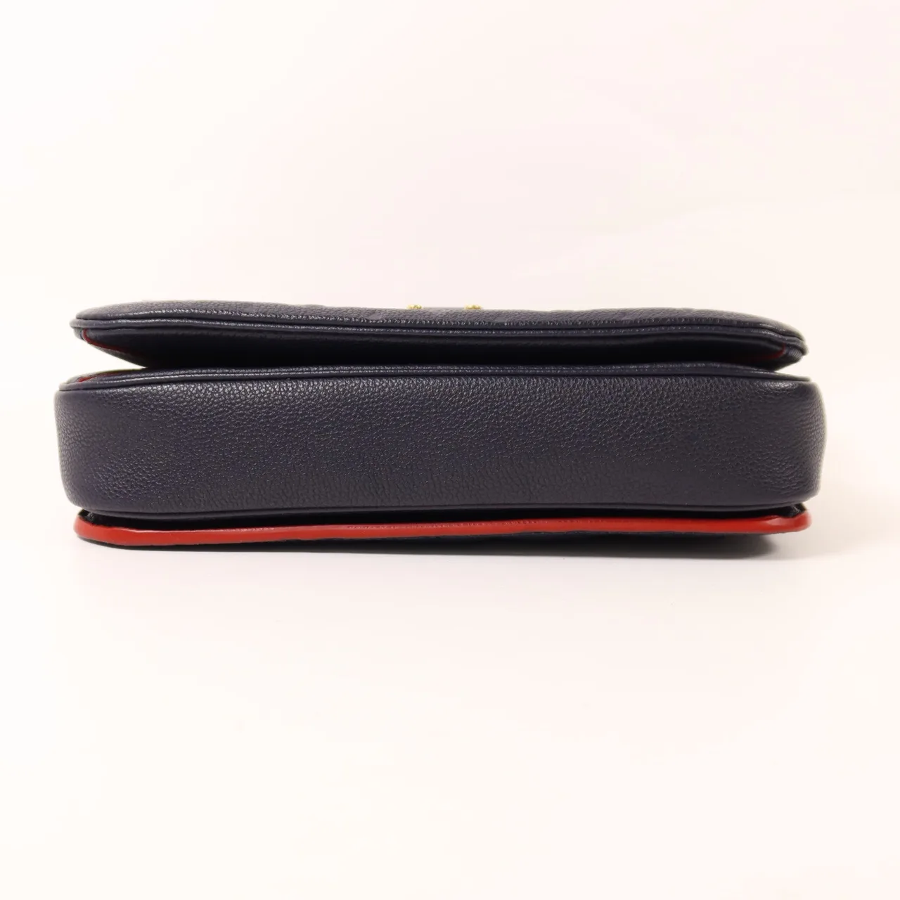 LOUIS VUITTON Pochette Metis M44071 2-Way Bag Calfskin 海軍藍 Calfskin Rank A - Thumbnail 4