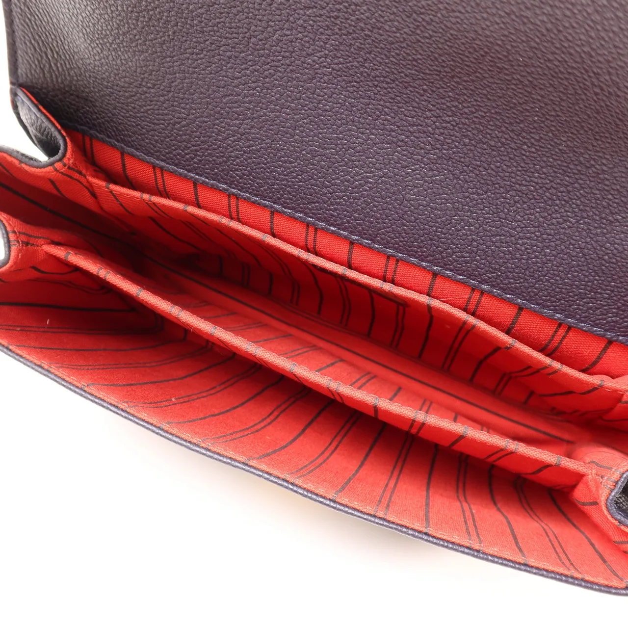 LOUIS VUITTON Pochette Metis M44071 2-Way Bag Calfskin 海軍藍 Calfskin Rank A - Thumbnail 5