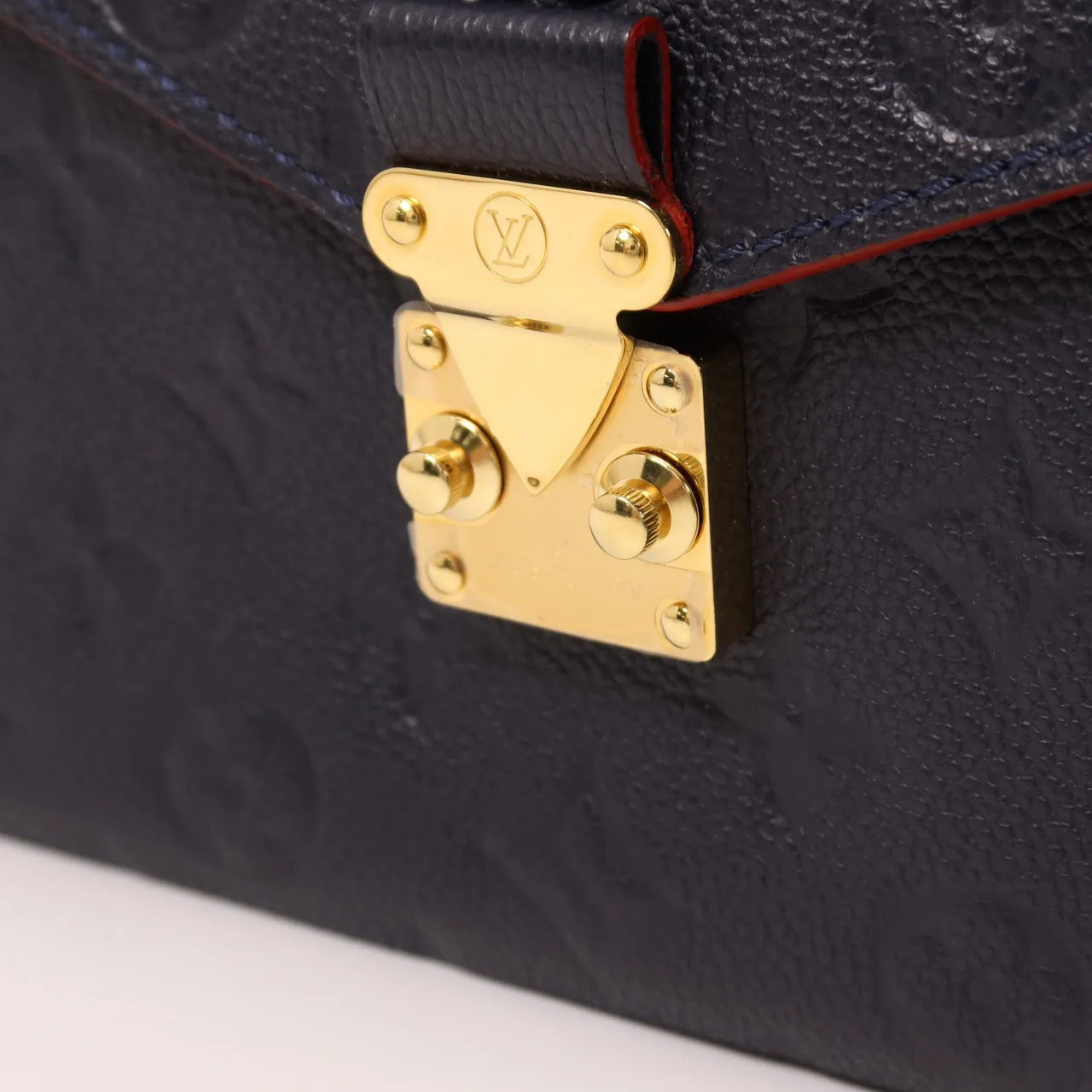 LOUIS VUITTON Pochette Metis M44071 2-Way Bag Calfskin 海軍藍 Calfskin Rank A - Thumbnail 10