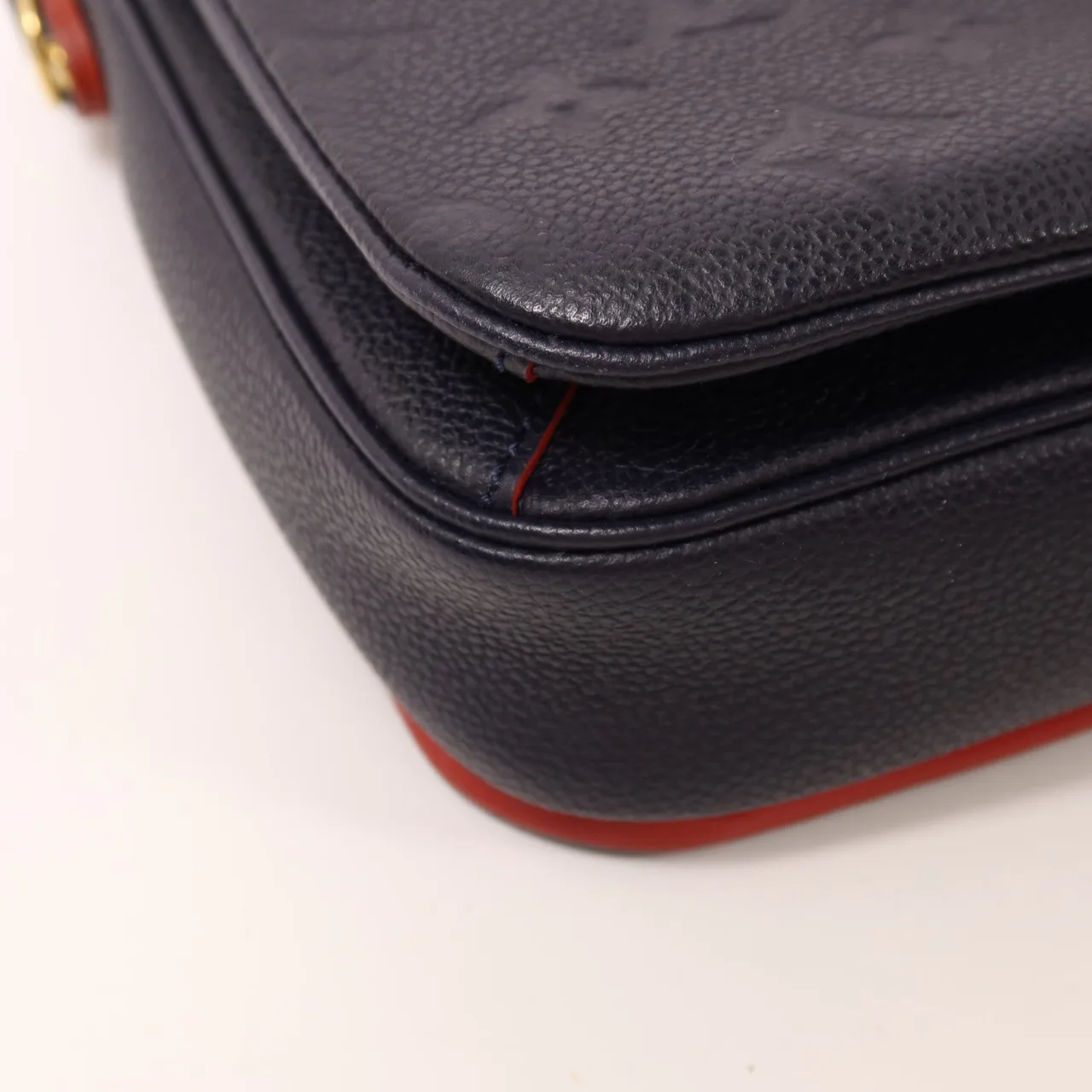 LOUIS VUITTON Pochette Metis M44071 2-Way Bag Calfskin 海軍藍 Calfskin Rank A - Thumbnail 11