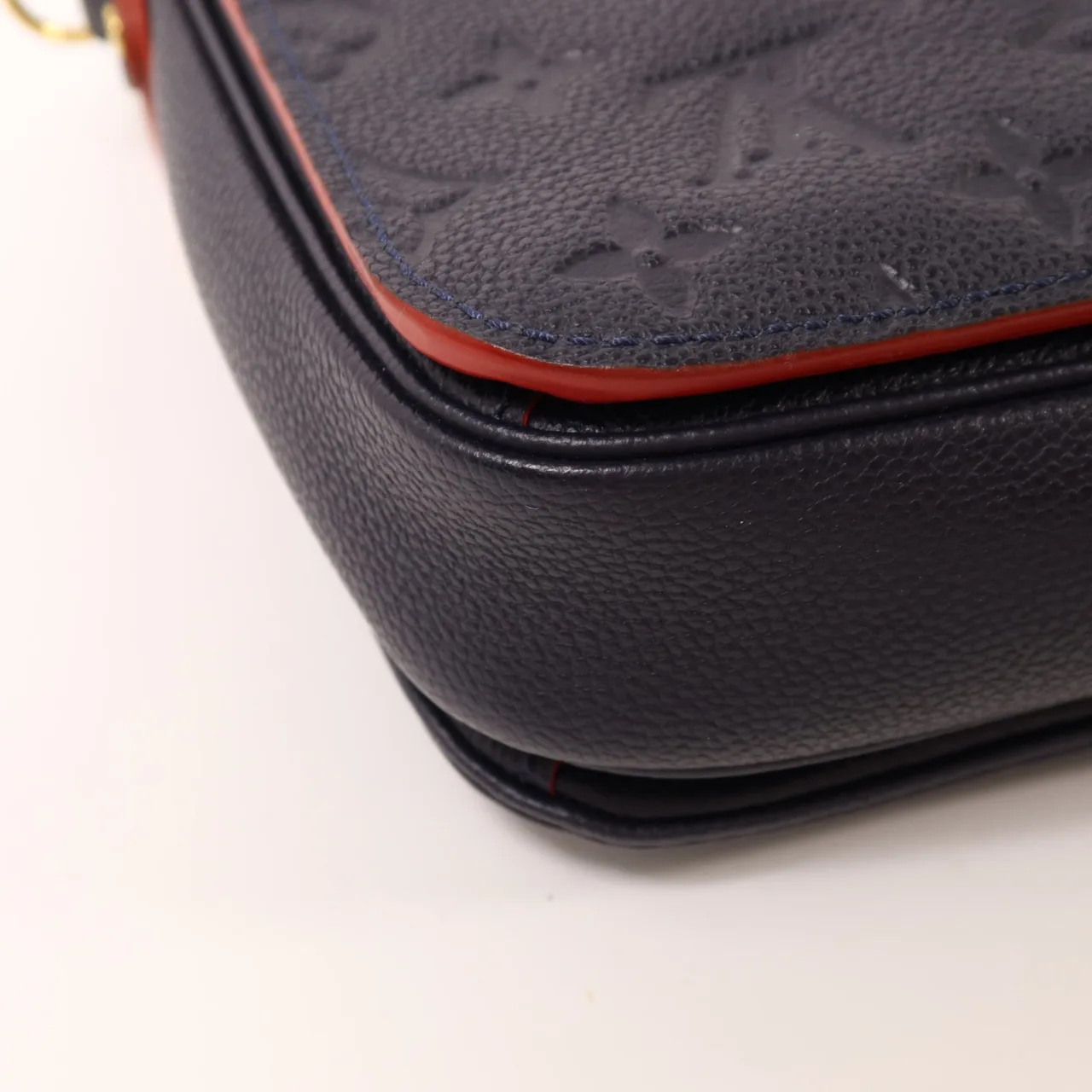 LOUIS VUITTON Pochette Metis M44071 2-Way Bag Calfskin 海軍藍 Calfskin Rank A - Thumbnail 13